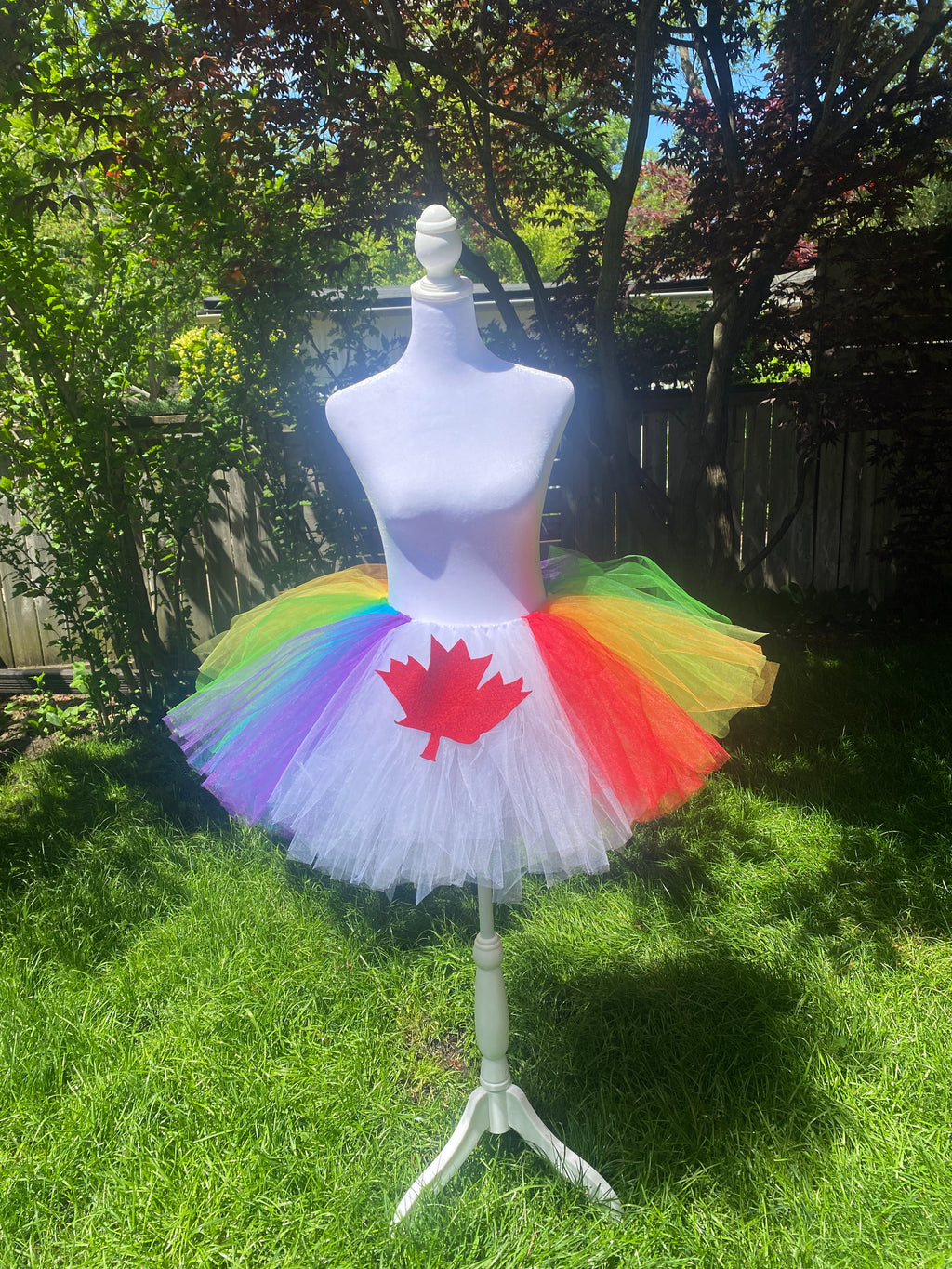 Canada Pride Flag Tutu - Adult Handmade Costume