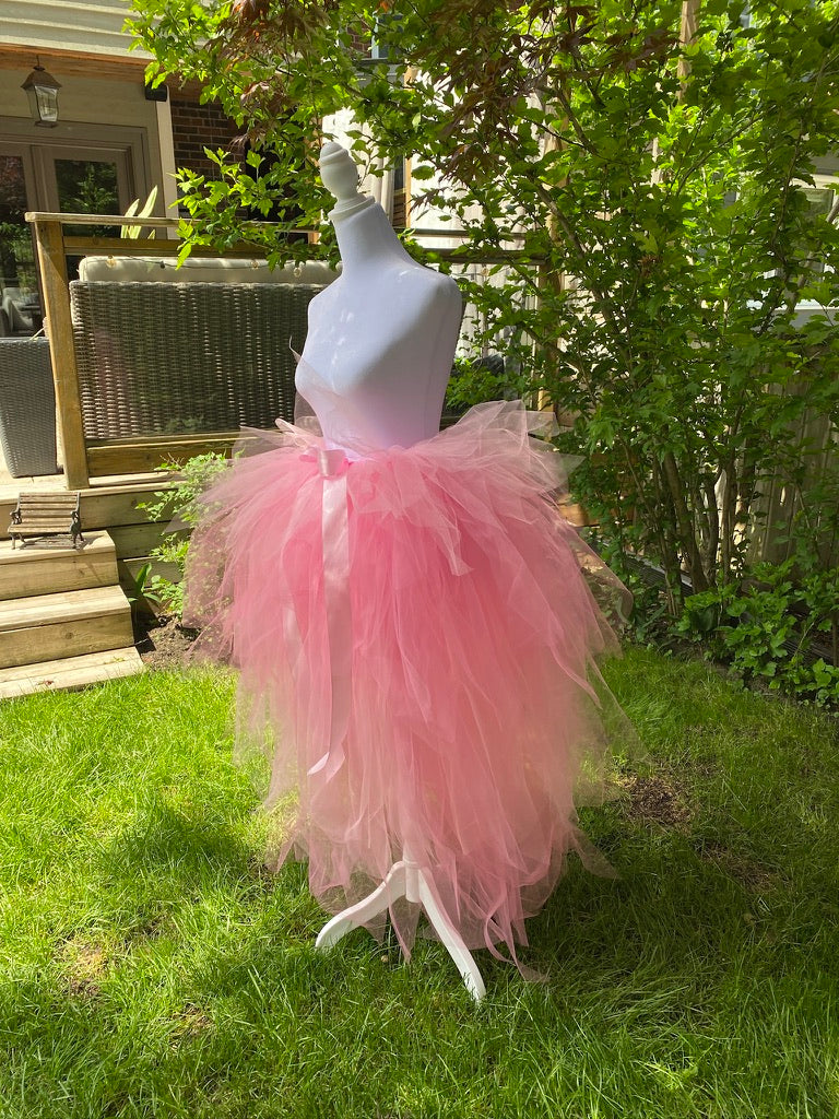Pink Good Witch Ankle Length Adult Tutu