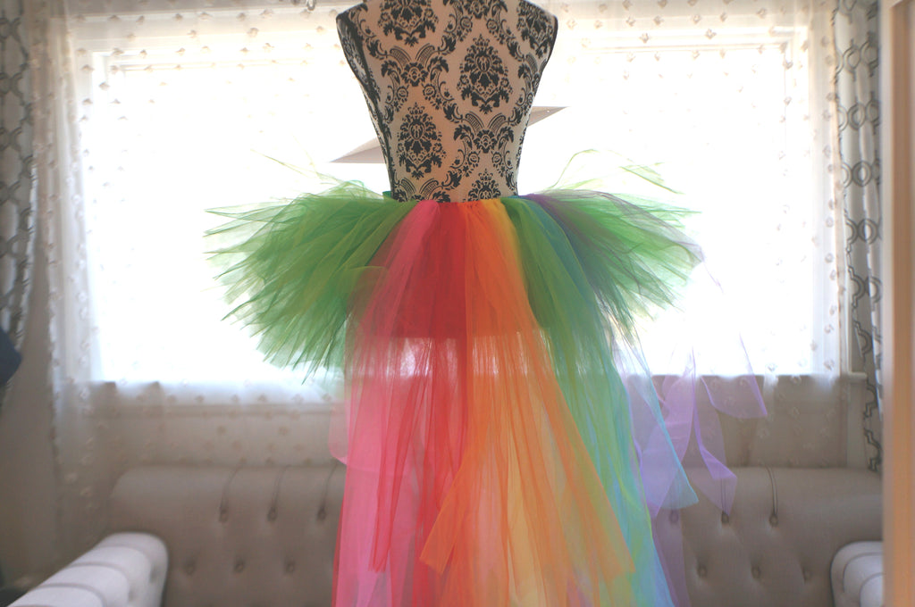 Rainbow Pot of Gold St. Patrick's Day Tutu - Adult Handmade Costume