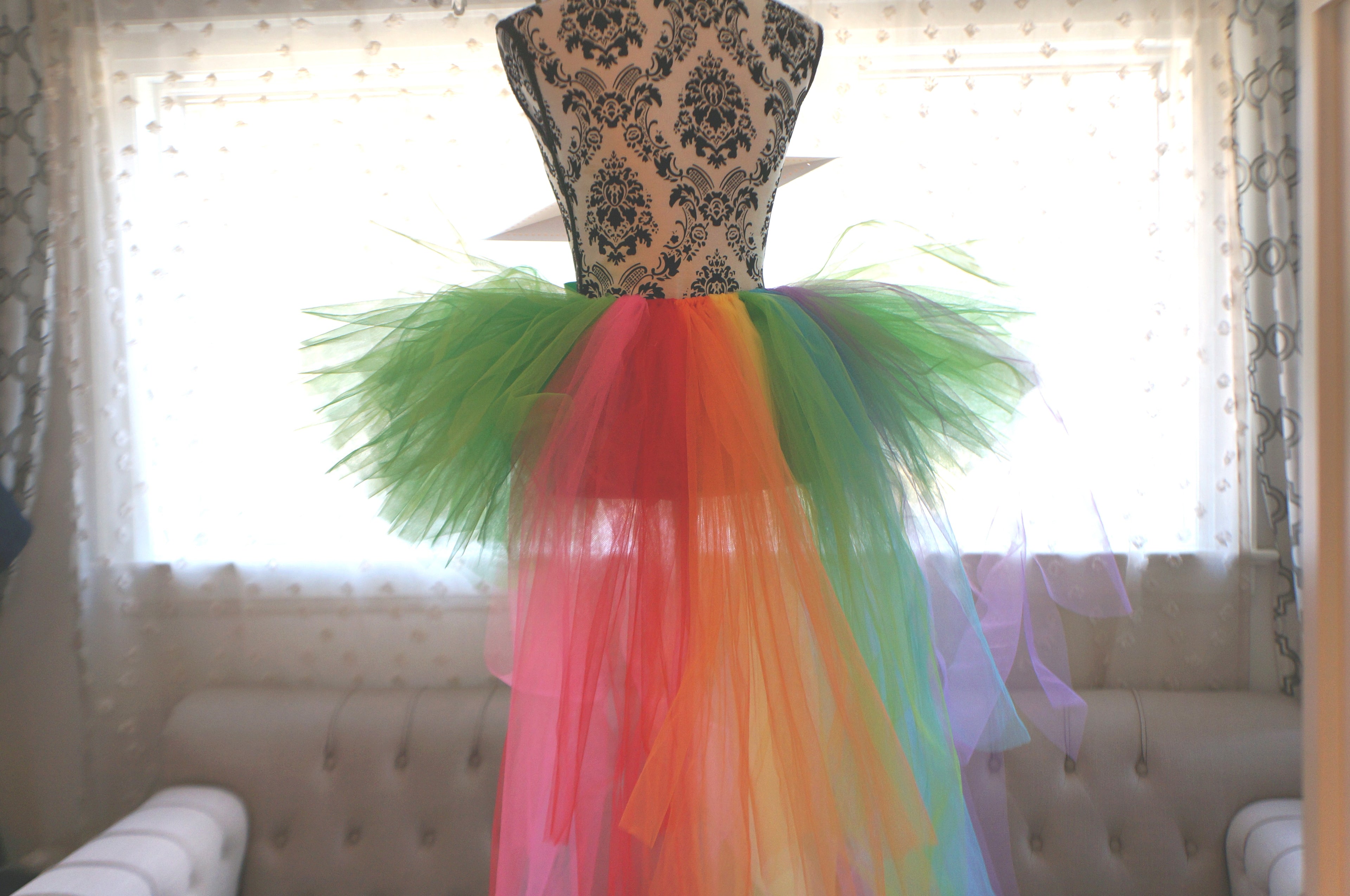 Rainbow Pot of Gold St. Patrick's Day Tutu - Adult Handmade Costume