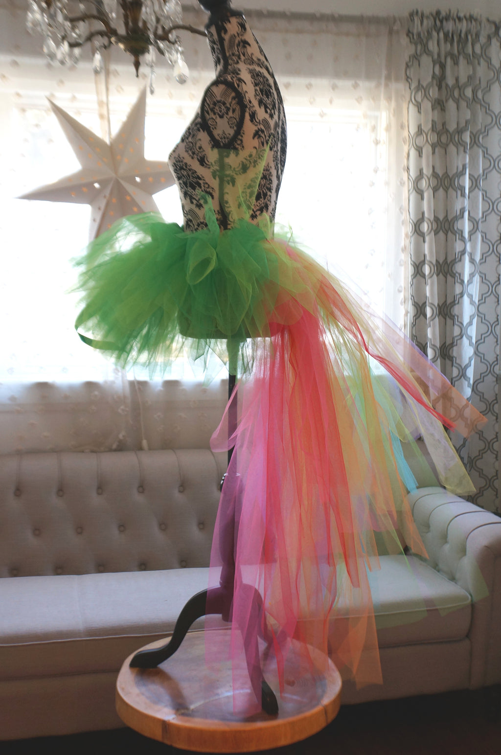 Rainbow Pot of Gold St. Patrick's Day Tutu - Adult Handmade Costume