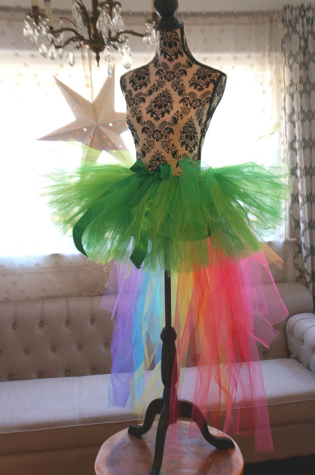 Rainbow Pot of Gold St. Patrick's Day Tutu - Adult Handmade Costume