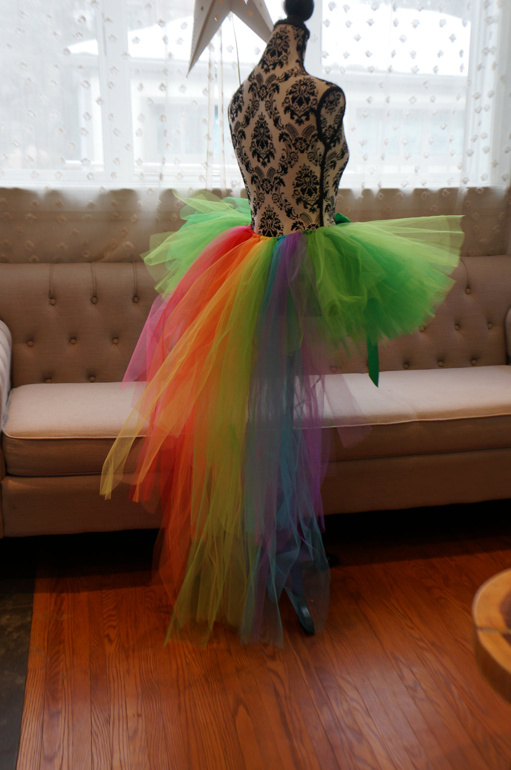 Rainbow Pot of Gold St. Patrick's Day Tutu - Adult Handmade Costume