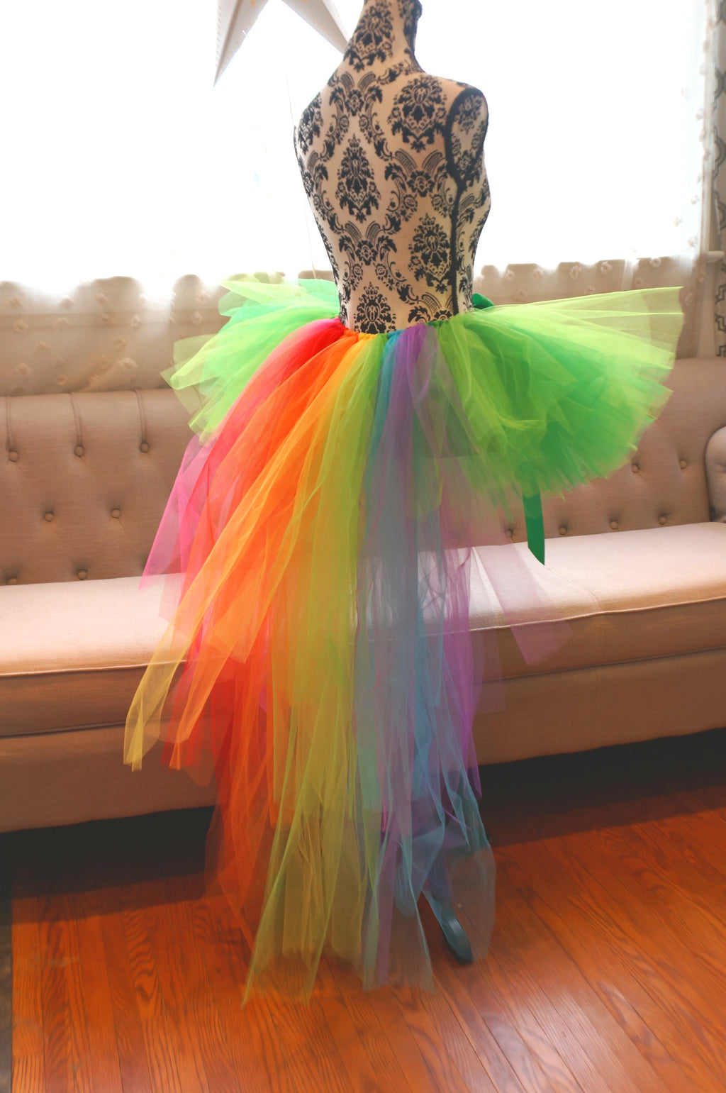Rainbow Pot of Gold St. Patrick's Day Tutu - Adult Handmade Costume