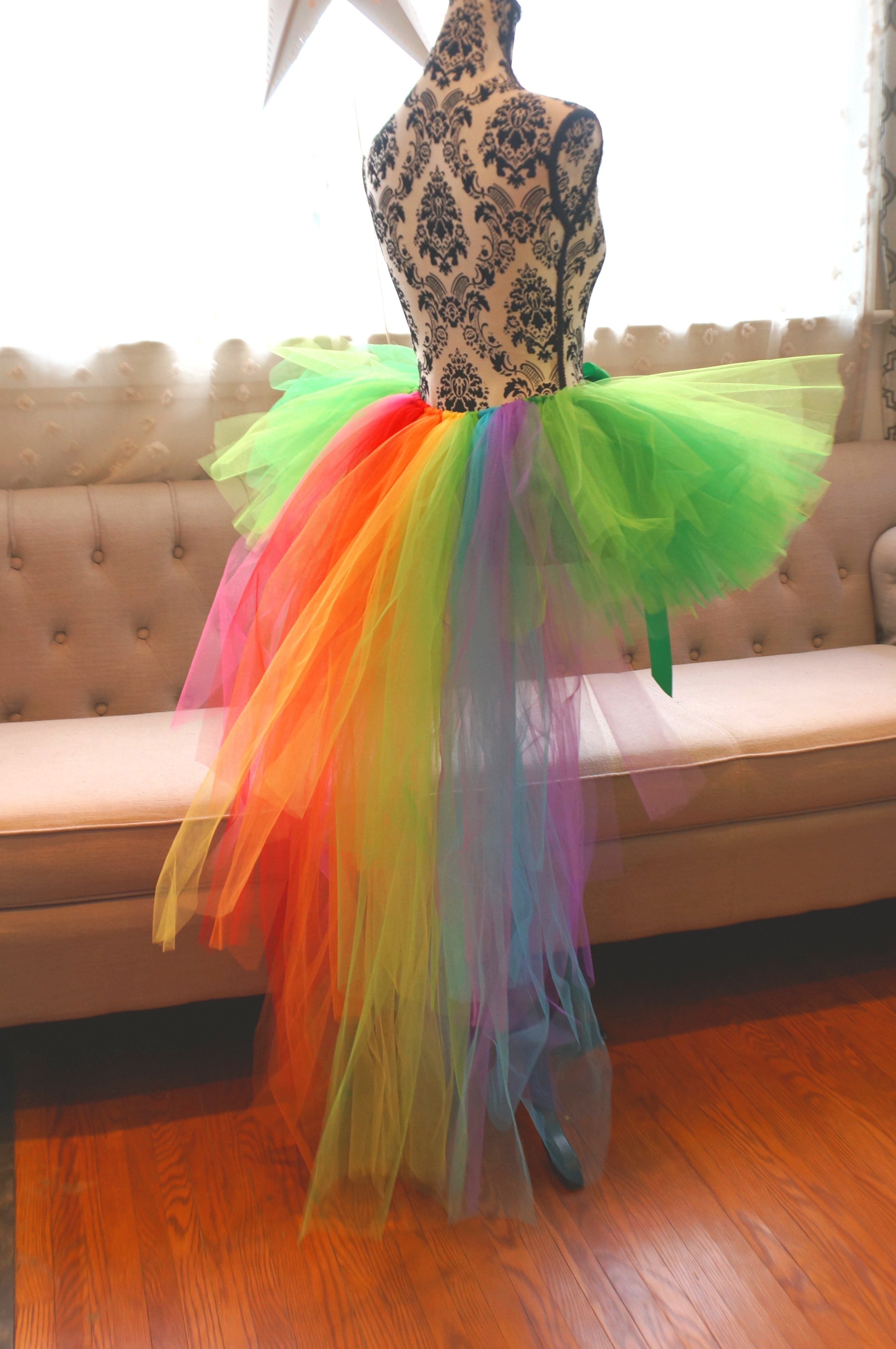 Rainbow Pot of Gold St. Patrick's Day Tutu - Adult Handmade Costume