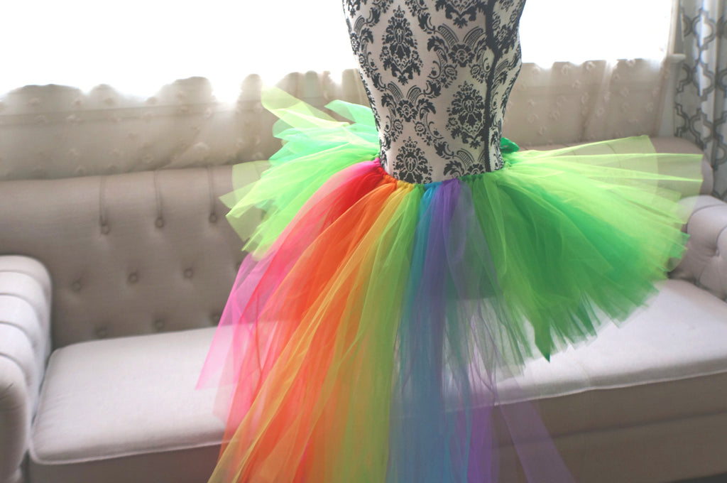 Rainbow Pot of Gold St. Patrick's Day Tutu - Adult Handmade Costume