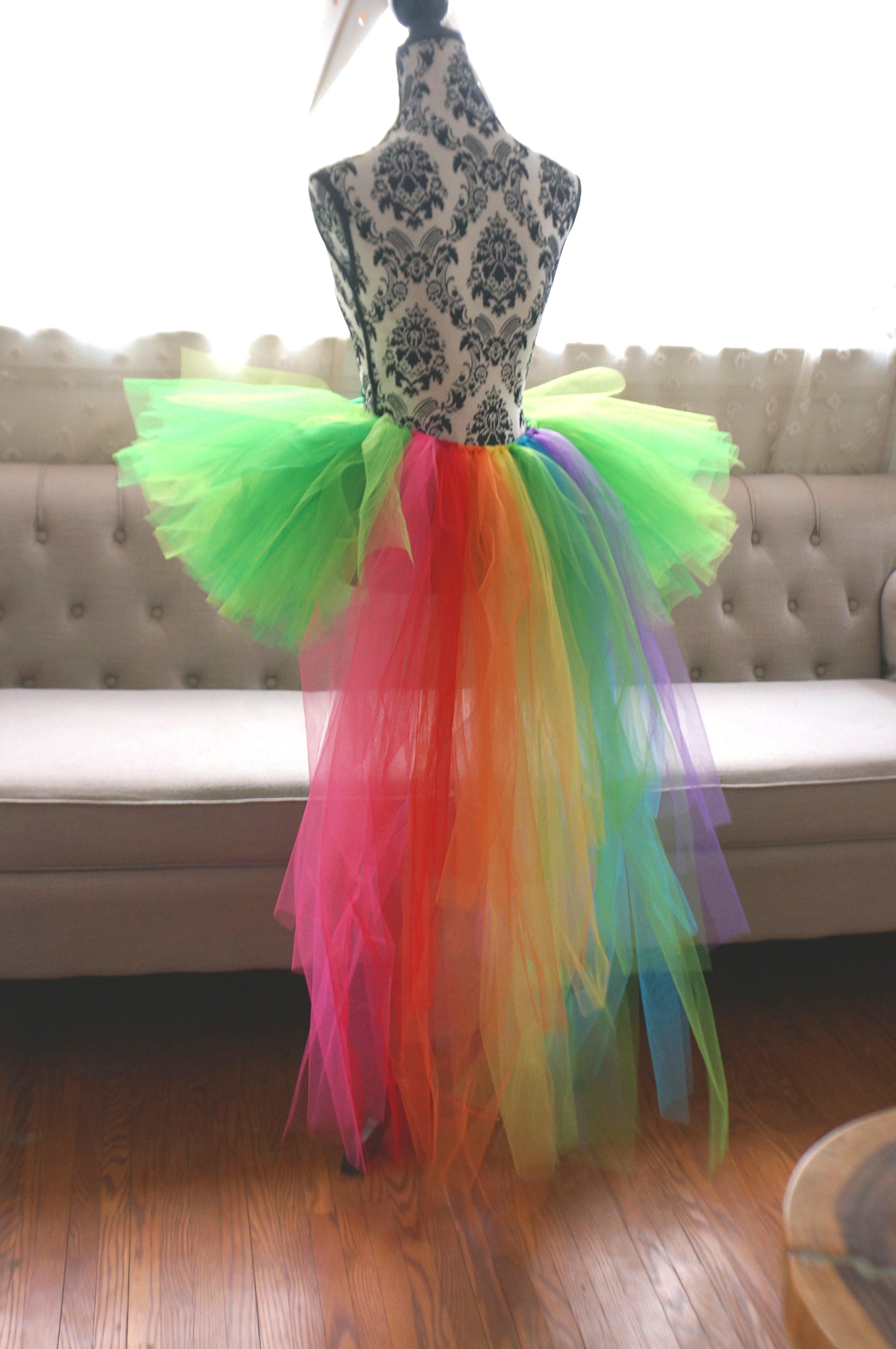 Rainbow Pot of Gold St. Patrick's Day Tutu - Adult Handmade Costume