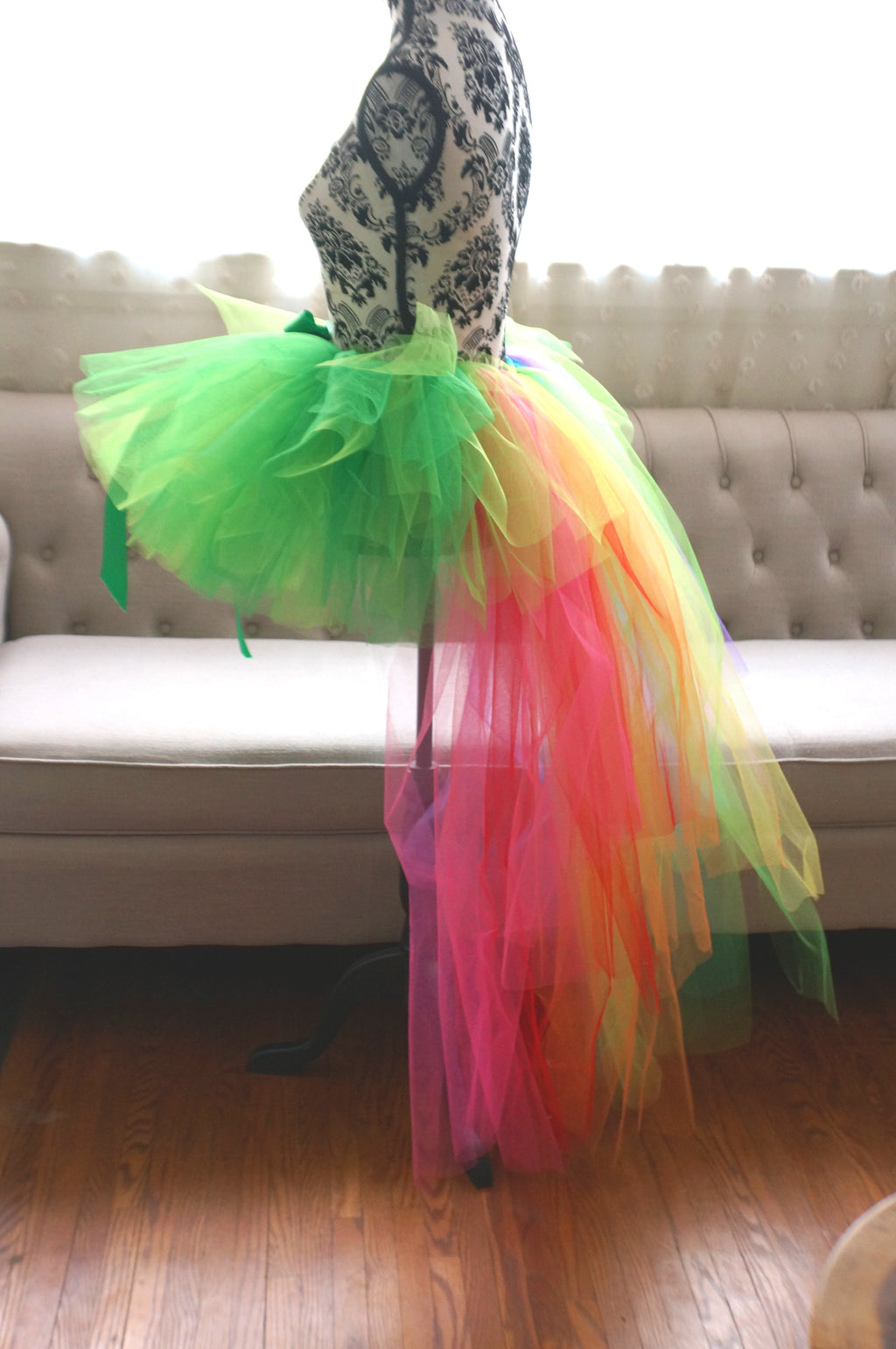 Rainbow Pot of Gold St. Patrick's Day Tutu - Adult Handmade Costume