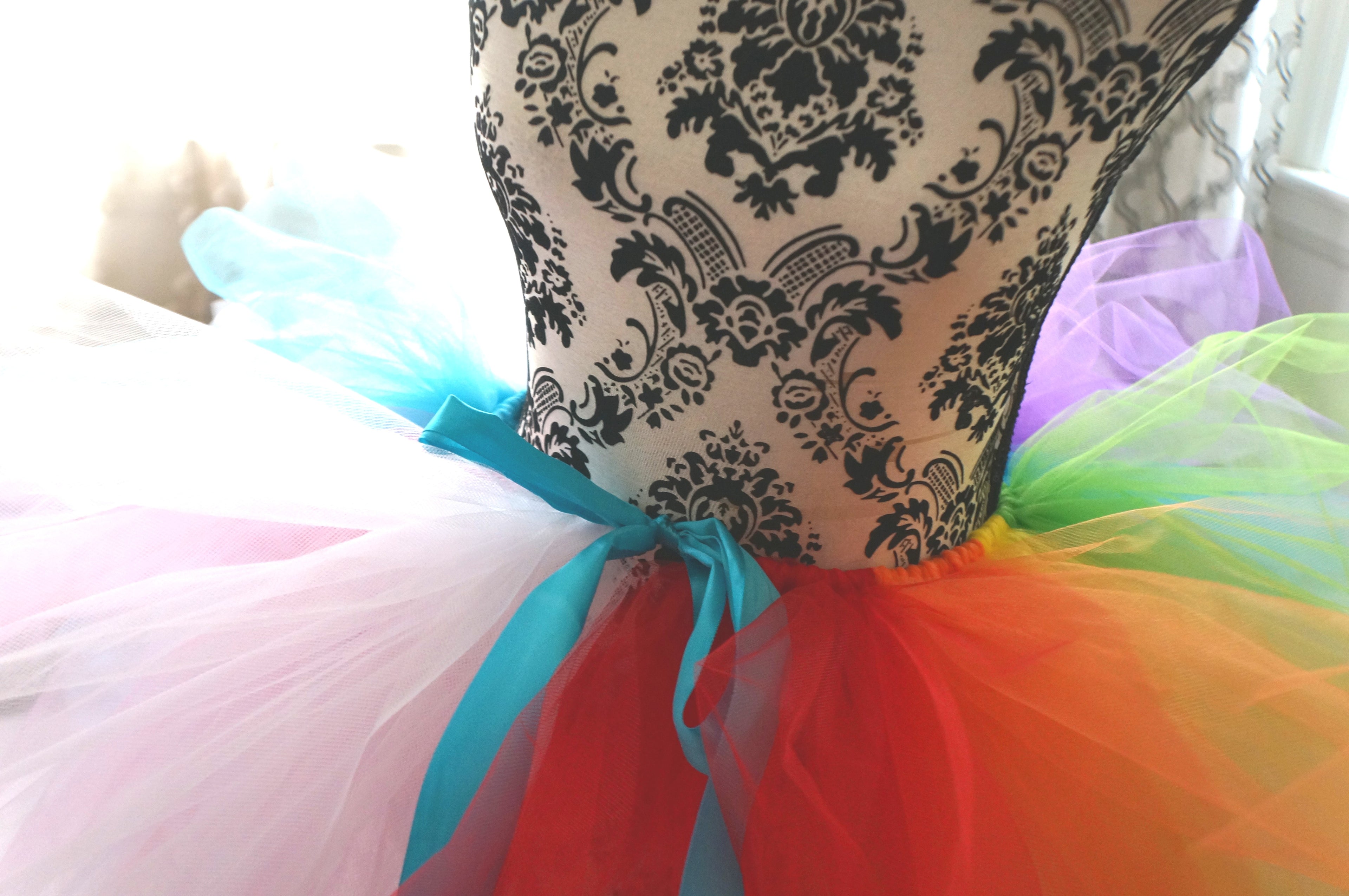 Rainbow Trans Pride Adult Tutu Skirt