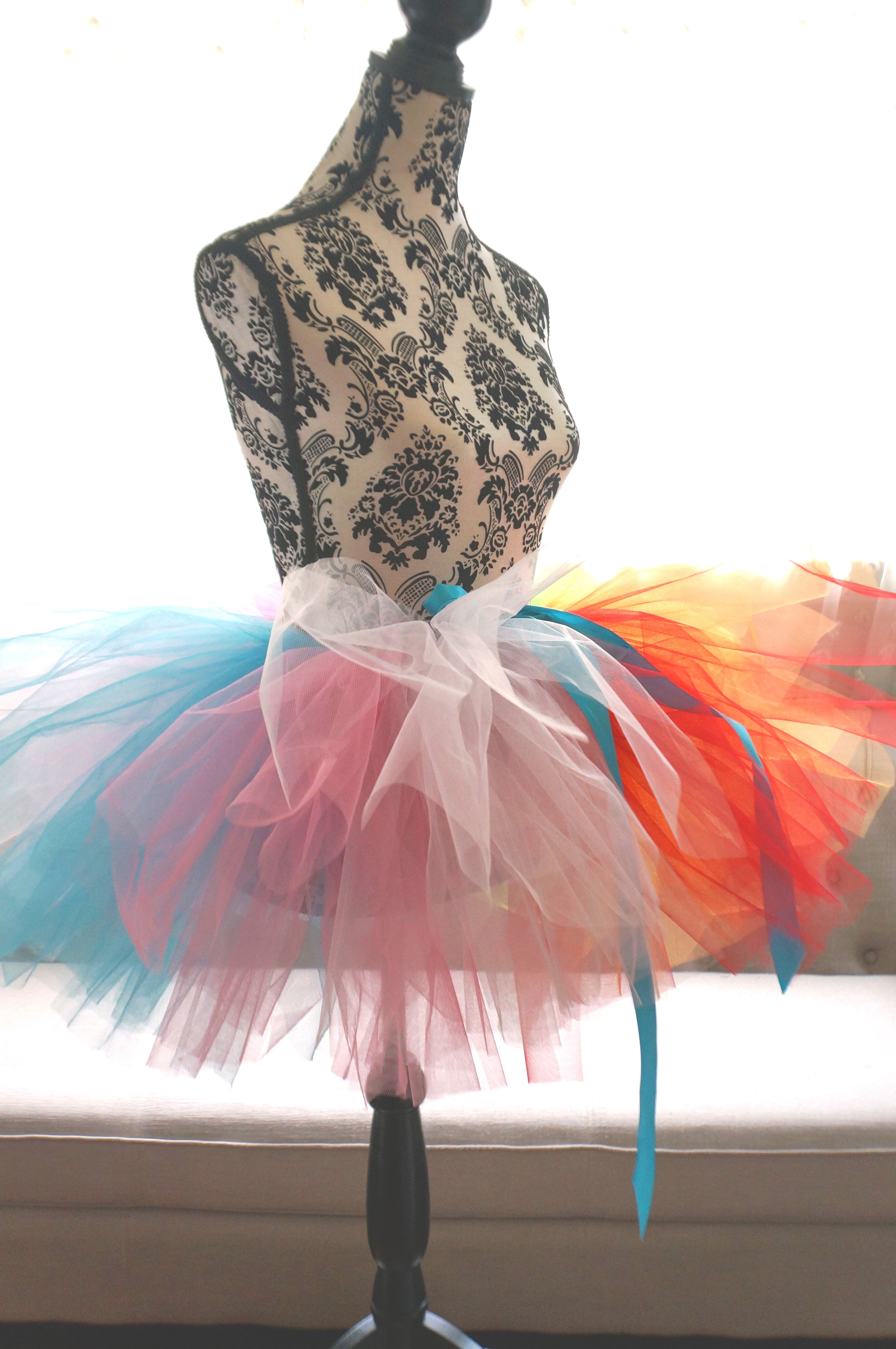 Rainbow Trans Pride Adult Tutu Skirt