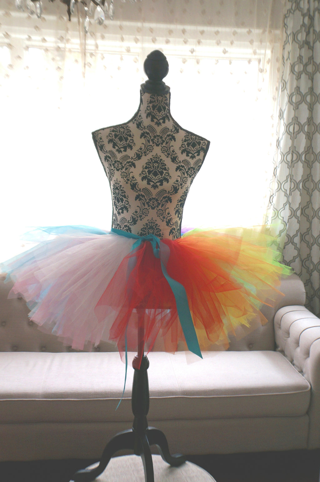Rainbow Trans Pride Adult Tutu Skirt