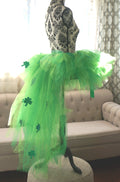 St. Patrick's Day Tutu with Train - Adult Handmade Costume