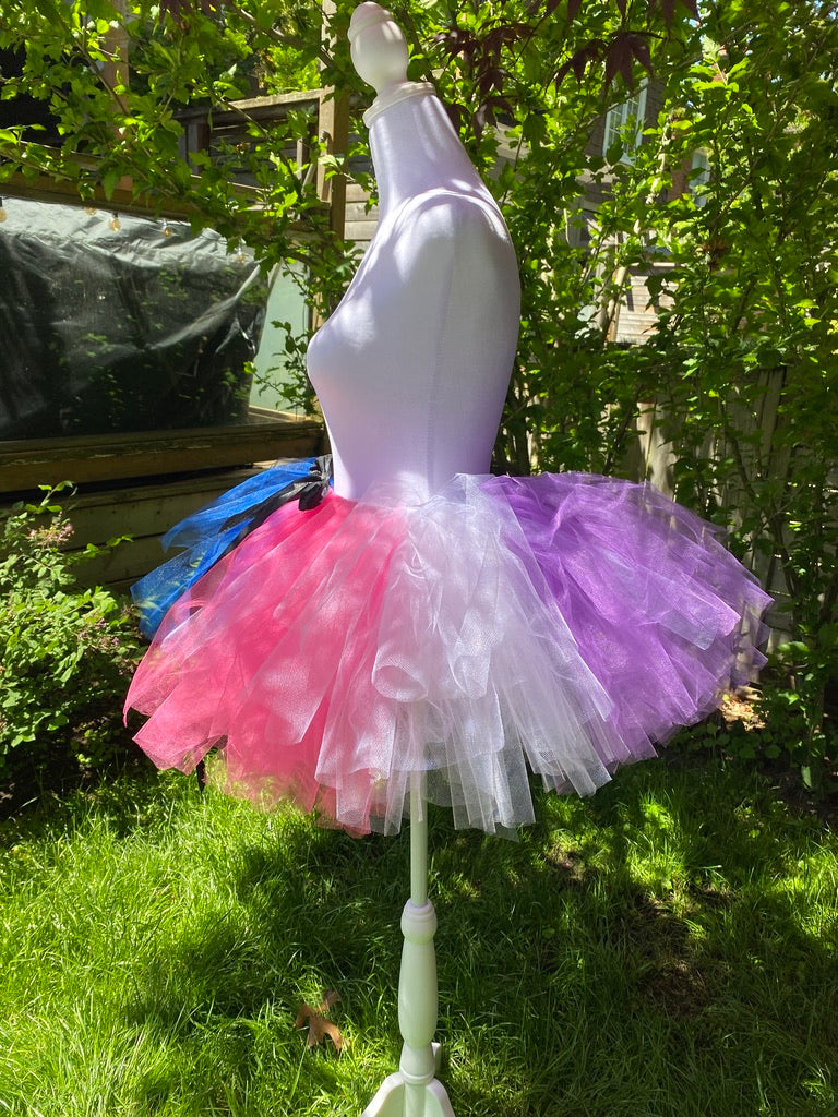 Genderfluid Pride Adult Tutu Skirt