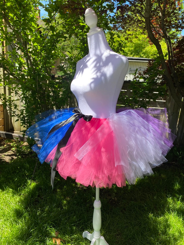 Genderfluid Pride Adult Tutu Skirt