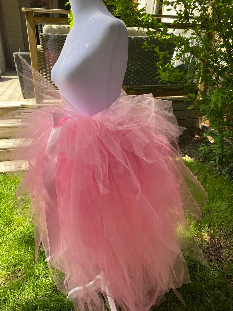 Pink Good Witch Ankle Length Adult Tutu