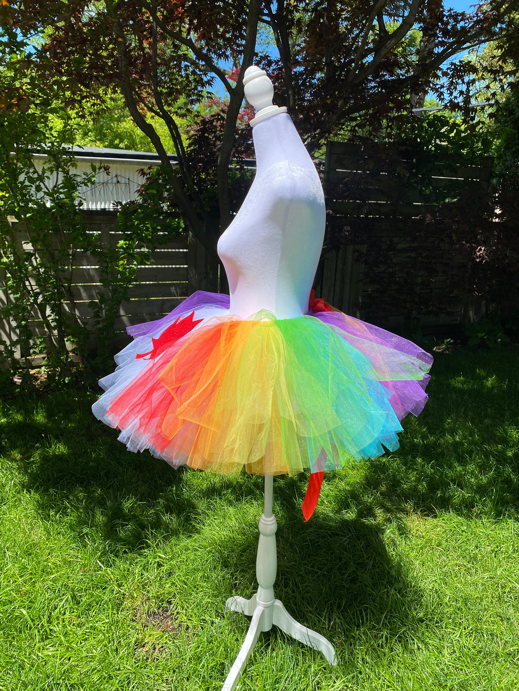 Canada Pride Flag Tutu - Adult Handmade Costume