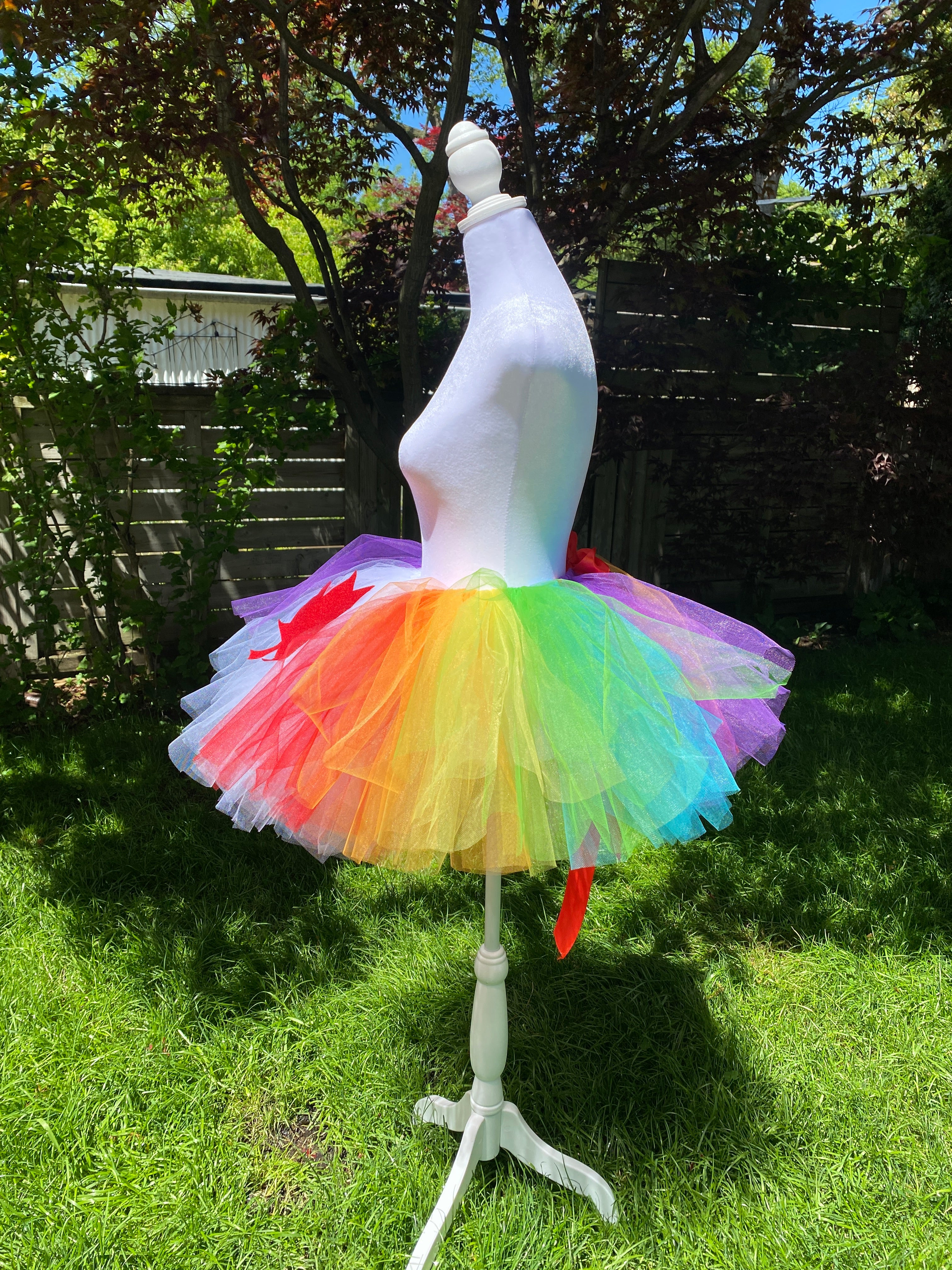 Canada Pride Flag Tutu - Adult Handmade Costume