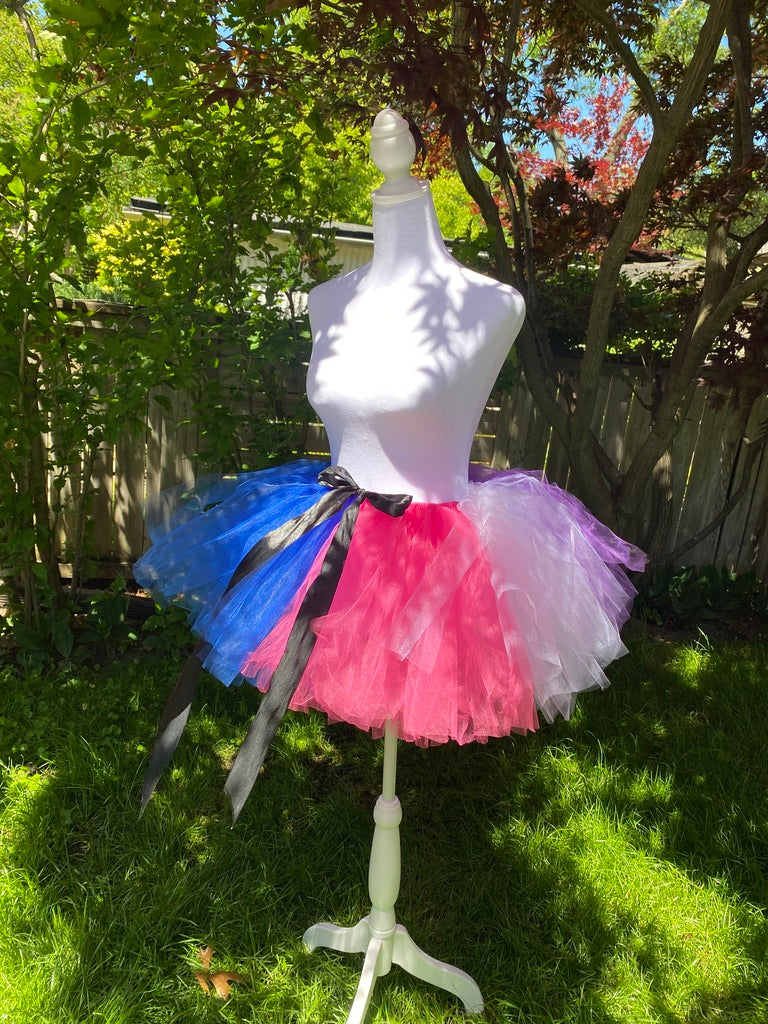 Genderfluid Pride Adult Tutu Skirt
