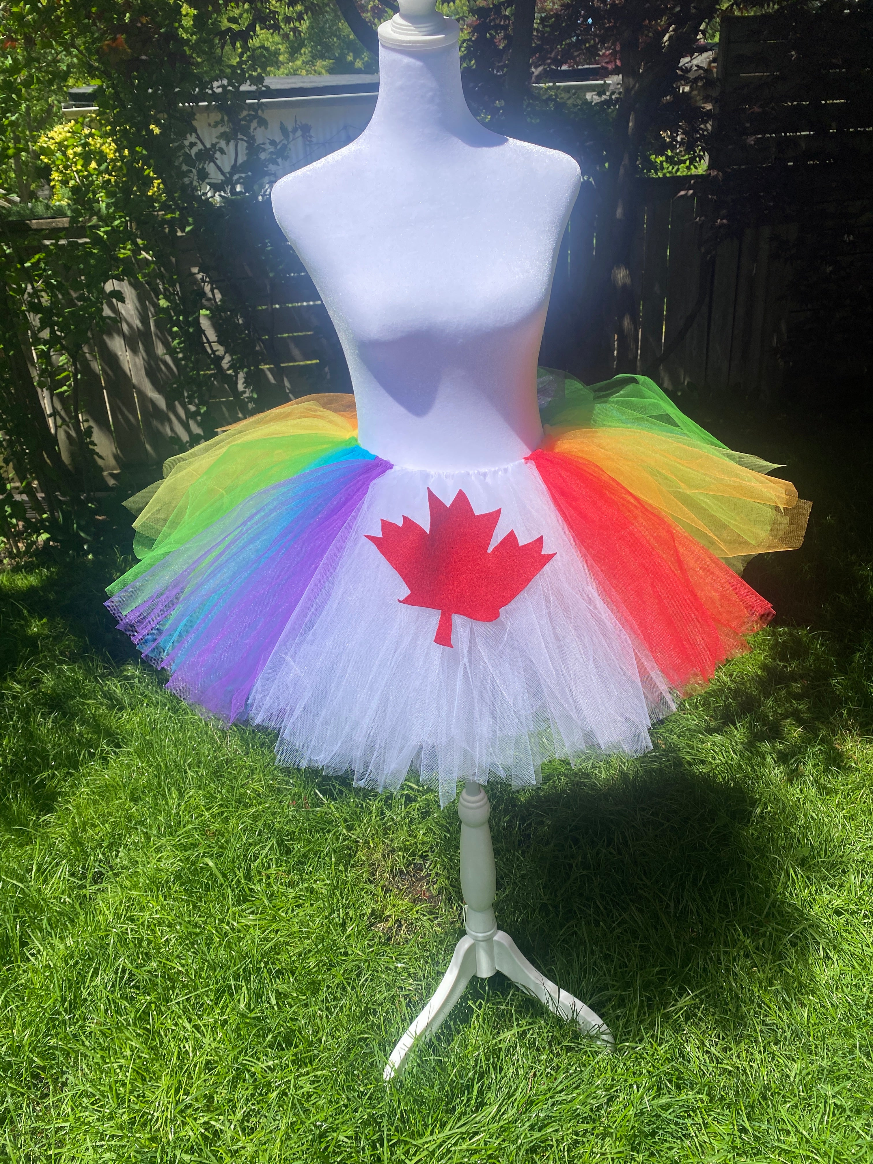 Canada Pride Flag Tutu - Adult Handmade Costume