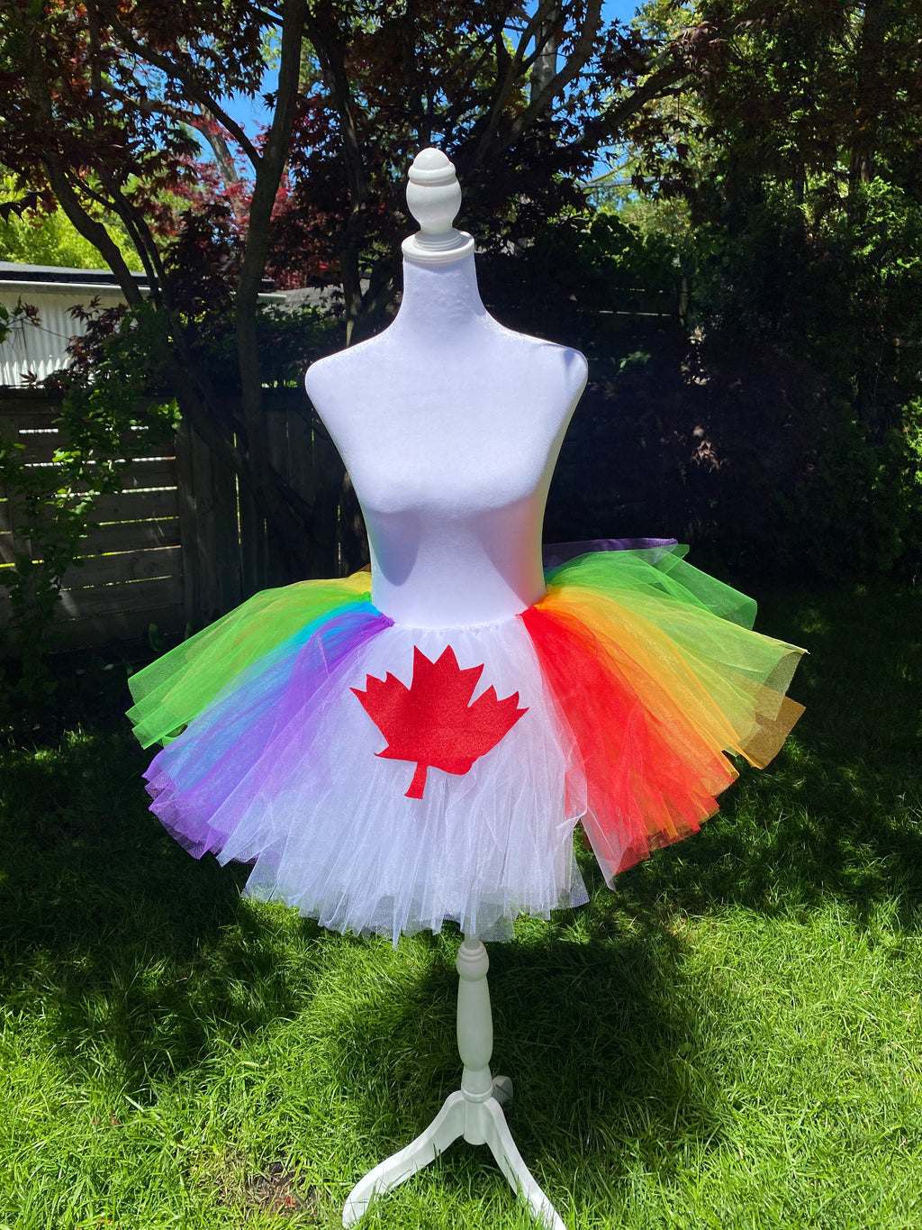 Canada Pride Flag Tutu - Adult Handmade Costume