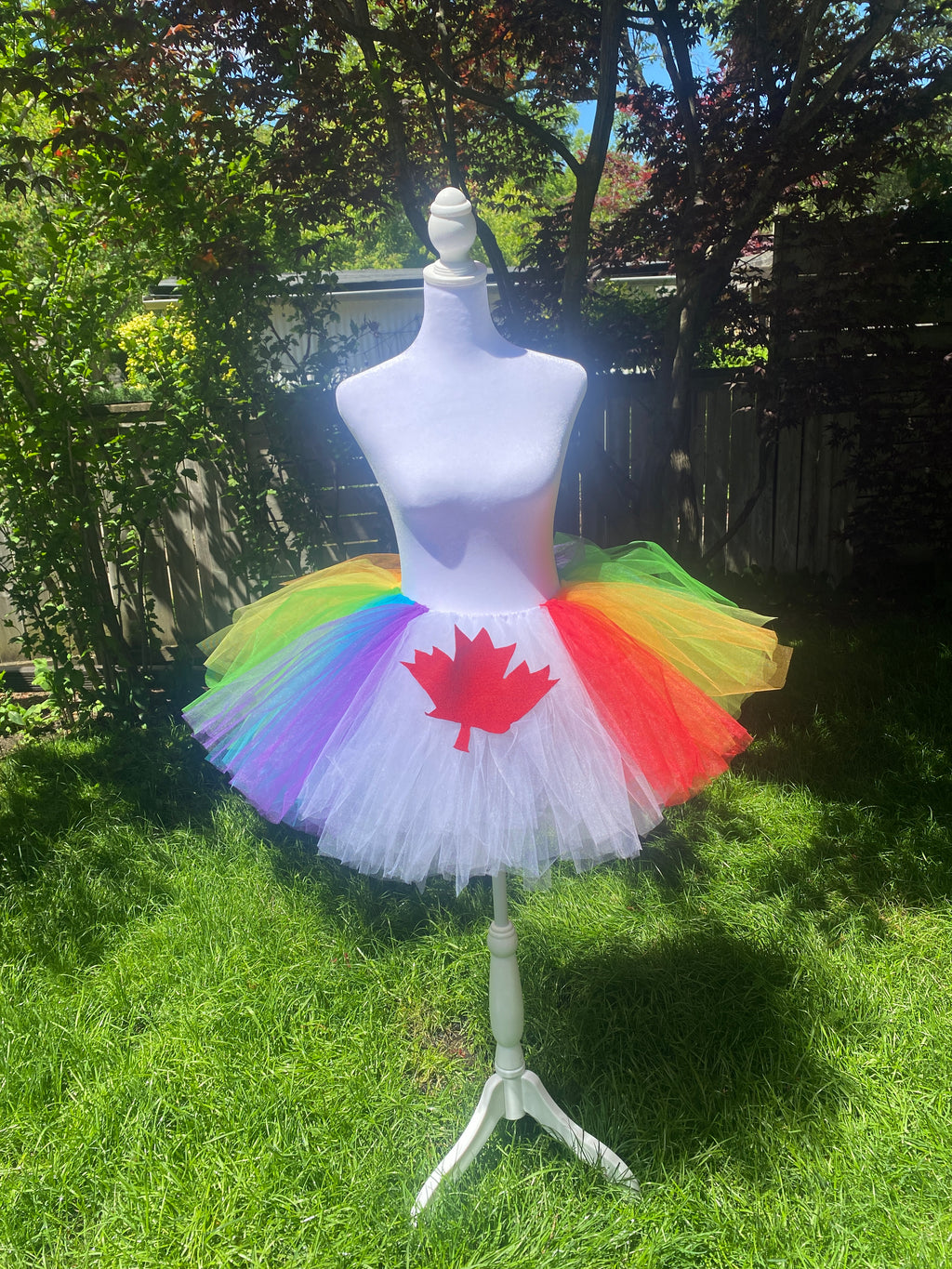 Canada Pride Flag Tutu - Adult Handmade Costume