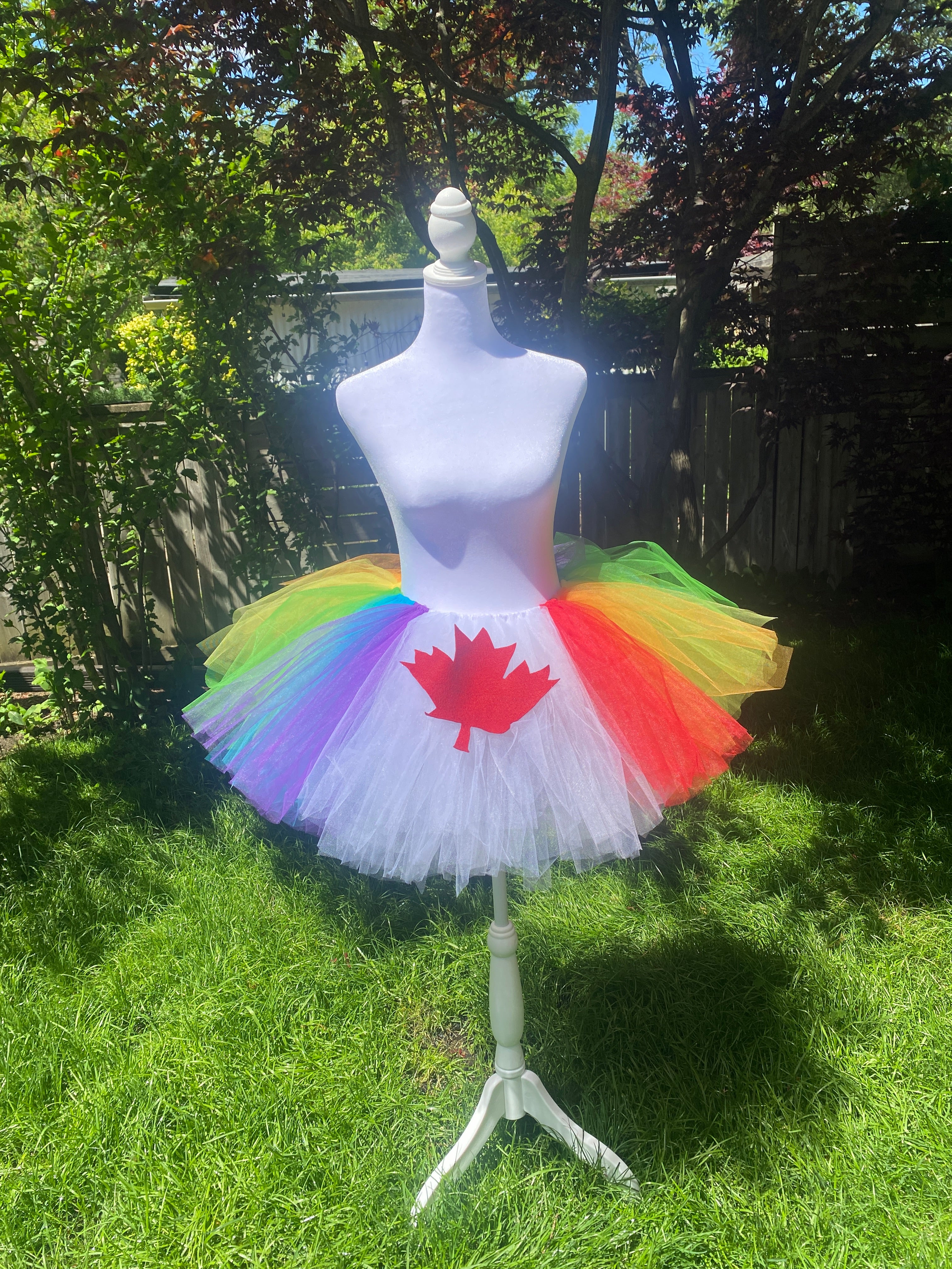 Canada Pride Flag Tutu - Adult Handmade Costume