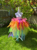 Rainbow Ankle Length Adult Tutu