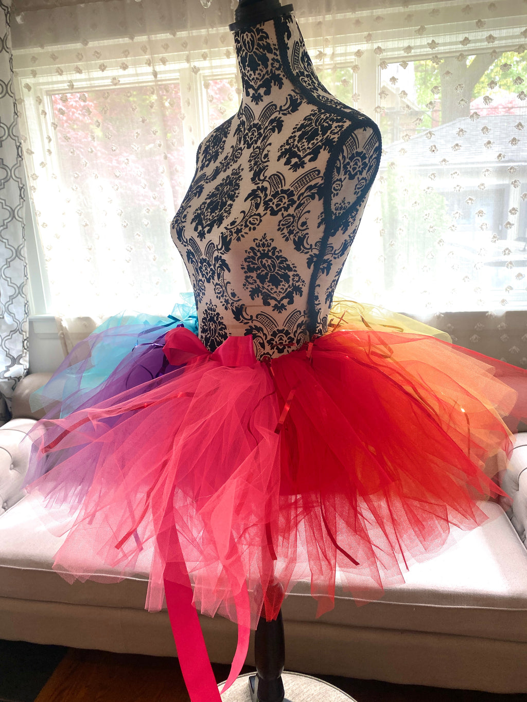 Rainbow Tutu Skirt