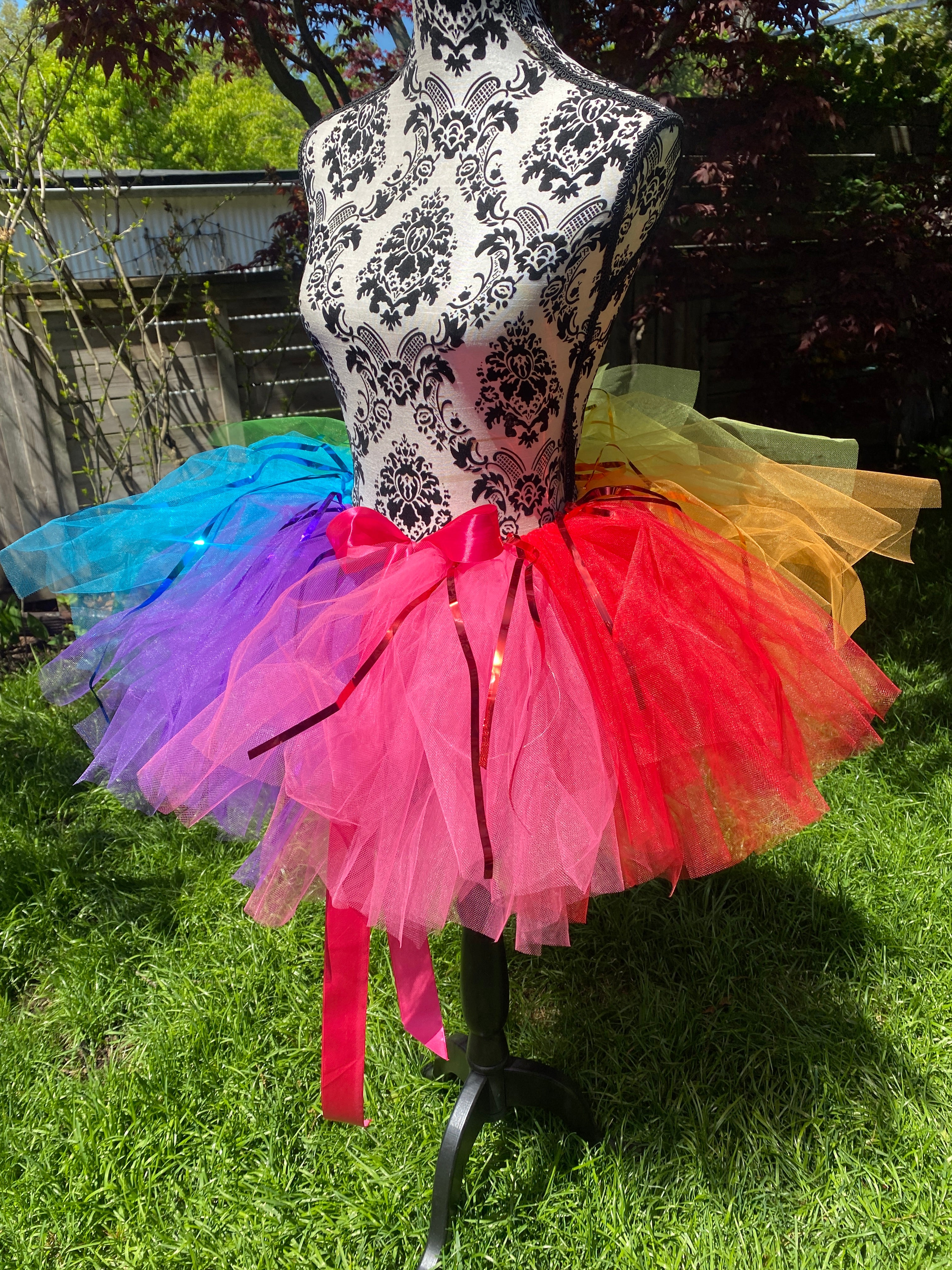 Rainbow Tutu Skirt