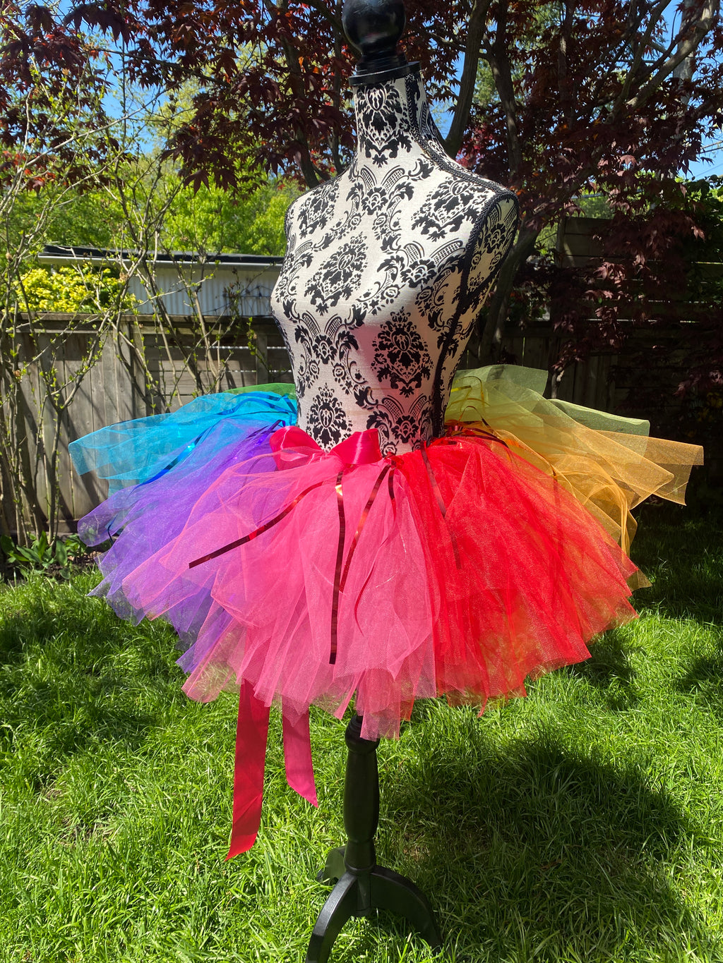 Rainbow Tutu Skirt