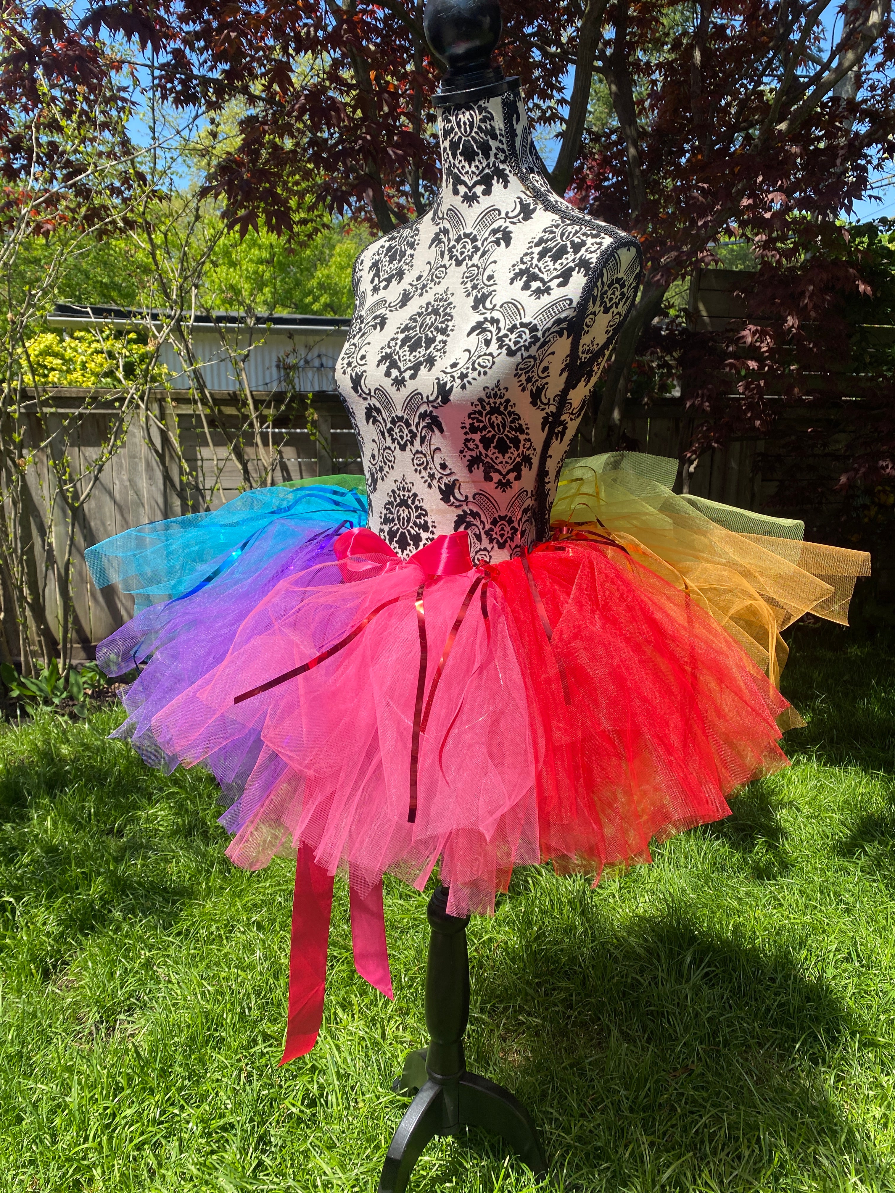 Rainbow Tutu Skirt
