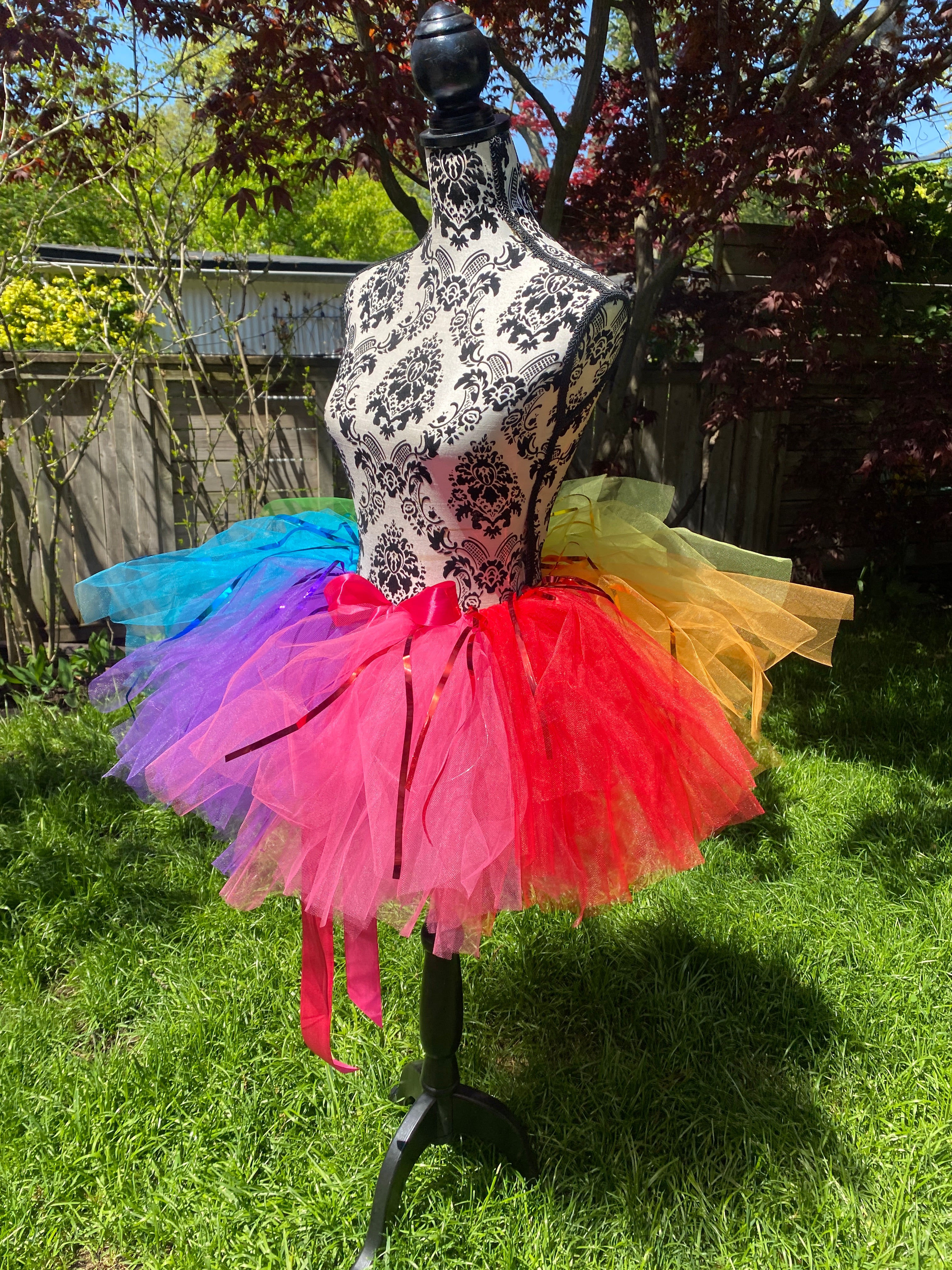 Rainbow Tutu Skirt