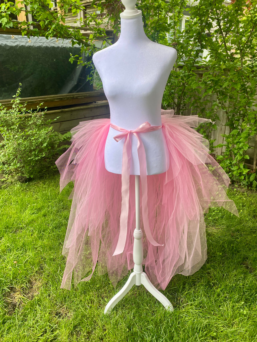 Neon Pixie Cut Half Tutu — Adult Train, Tail, Bustle & Overskirt (Copy)