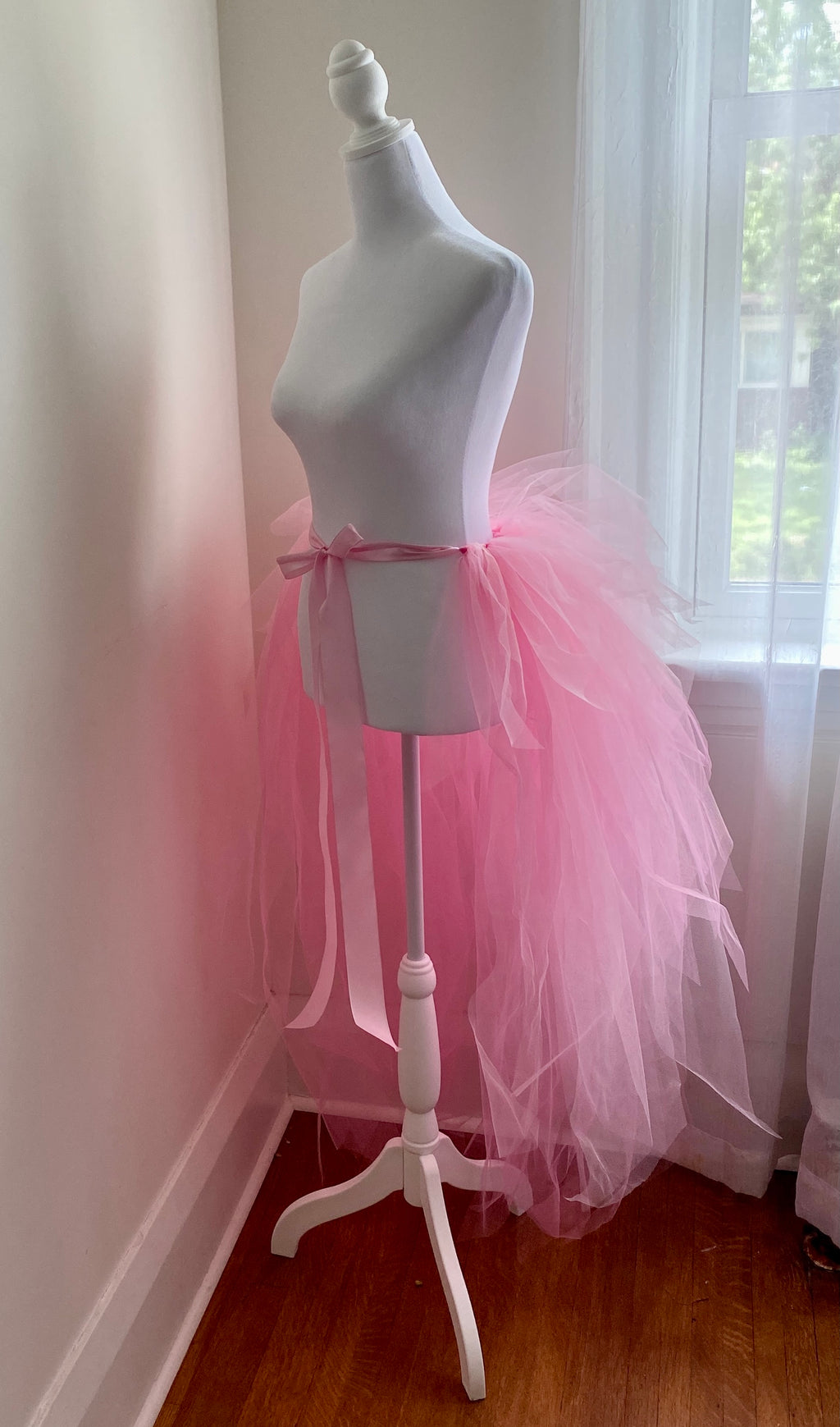 Neon Pixie Cut Half Tutu — Adult Train, Tail, Bustle & Overskirt (Copy)