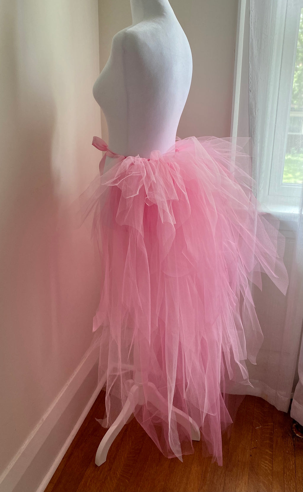 Neon Pixie Cut Half Tutu — Adult Train, Tail, Bustle & Overskirt (Copy)