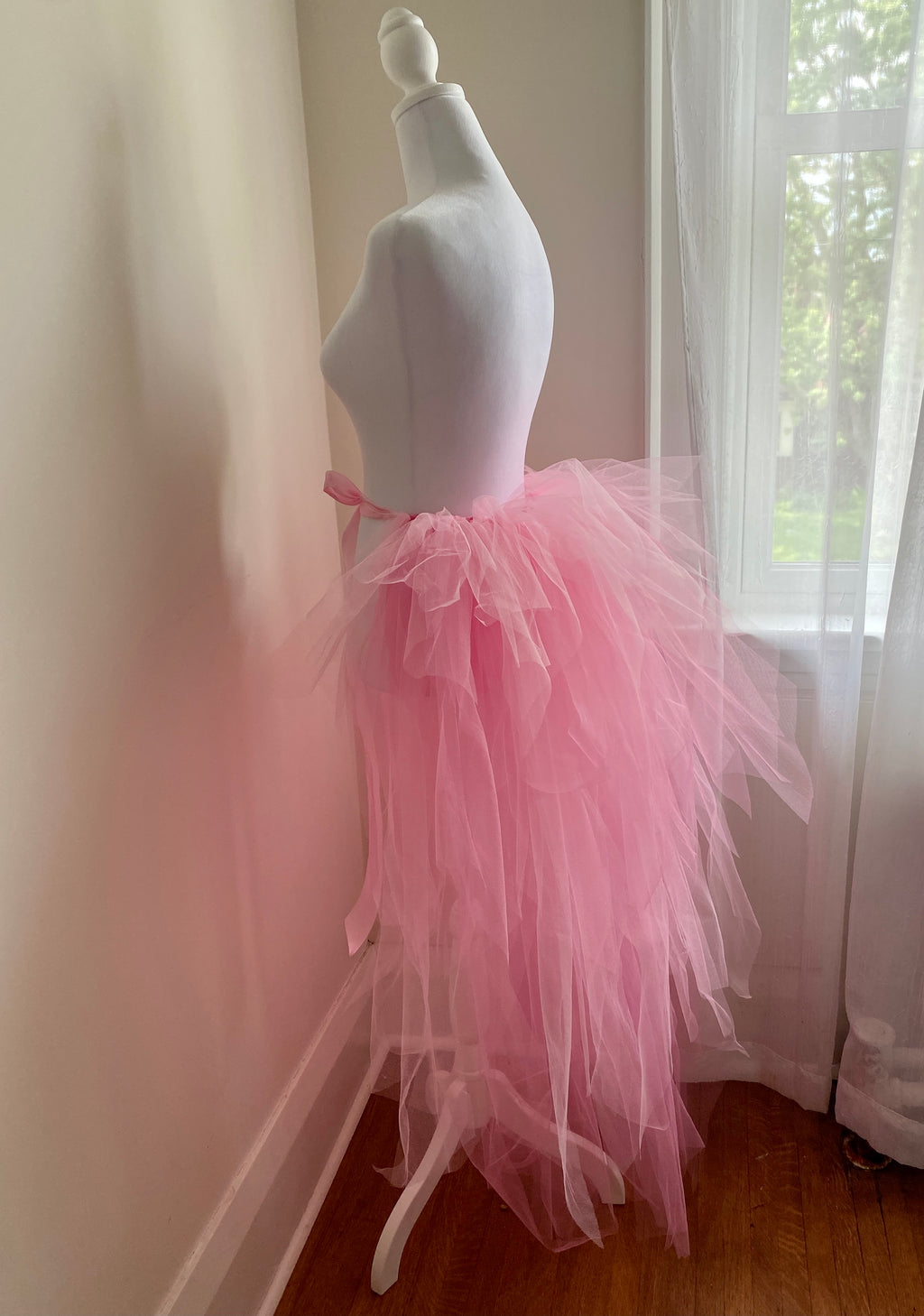Neon Pixie Cut Half Tutu — Adult Train, Tail, Bustle & Overskirt (Copy)