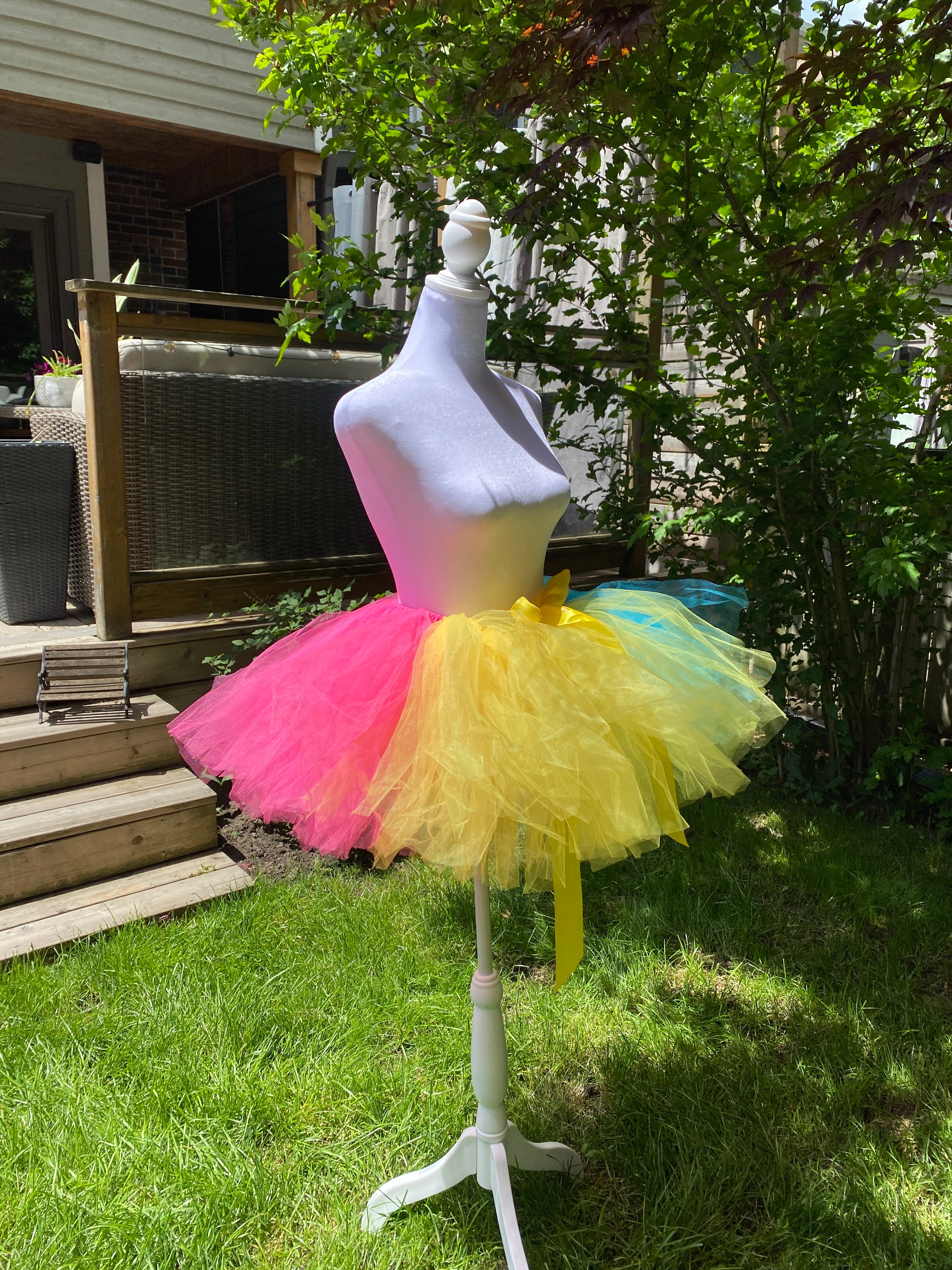Pansexual Pride Adult Tutu Skirt