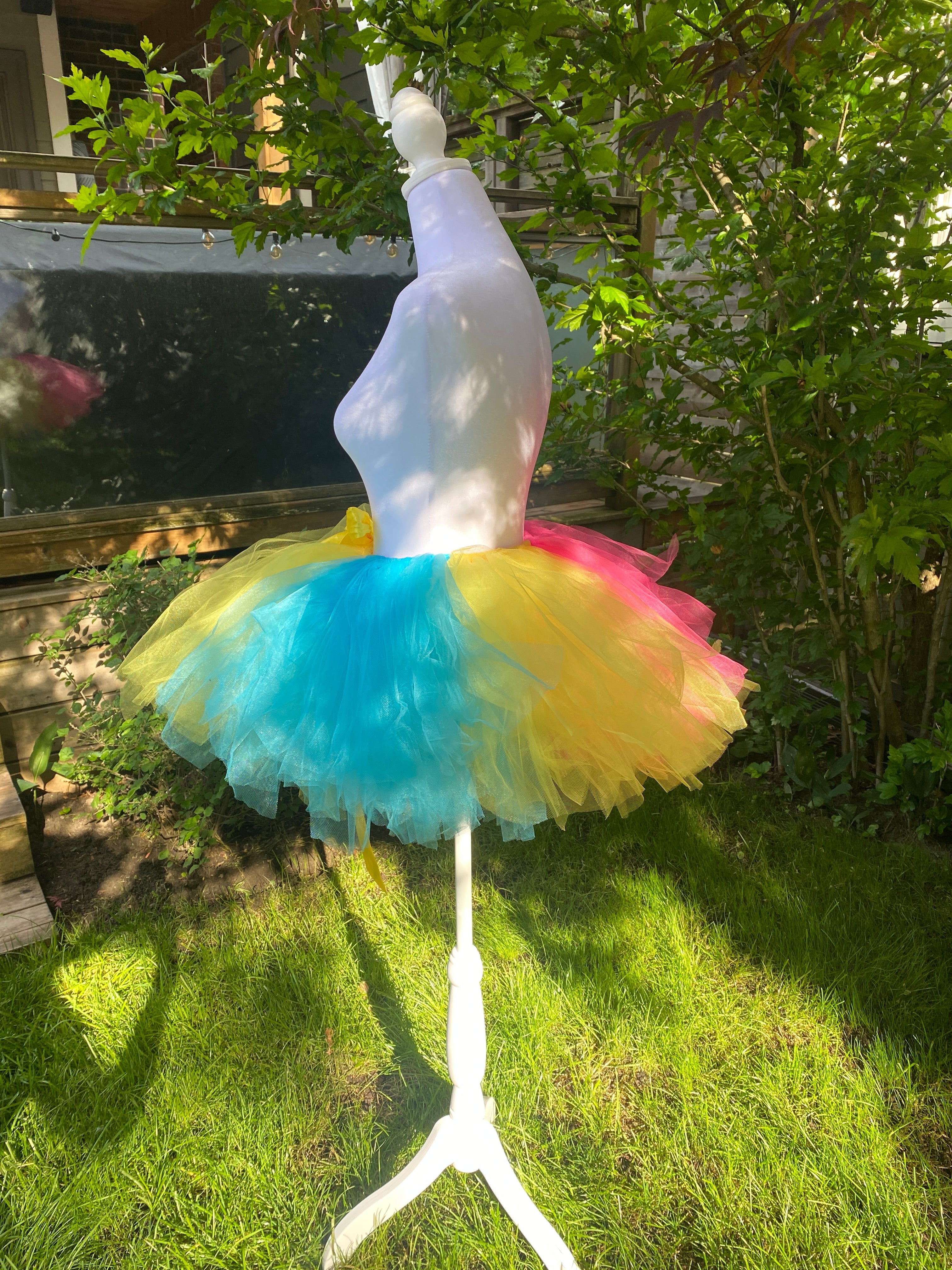 Pansexual Pride Adult Tutu Skirt