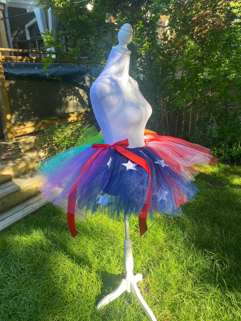 USA Pride Flag Tutu - Adult Handmade Costume
