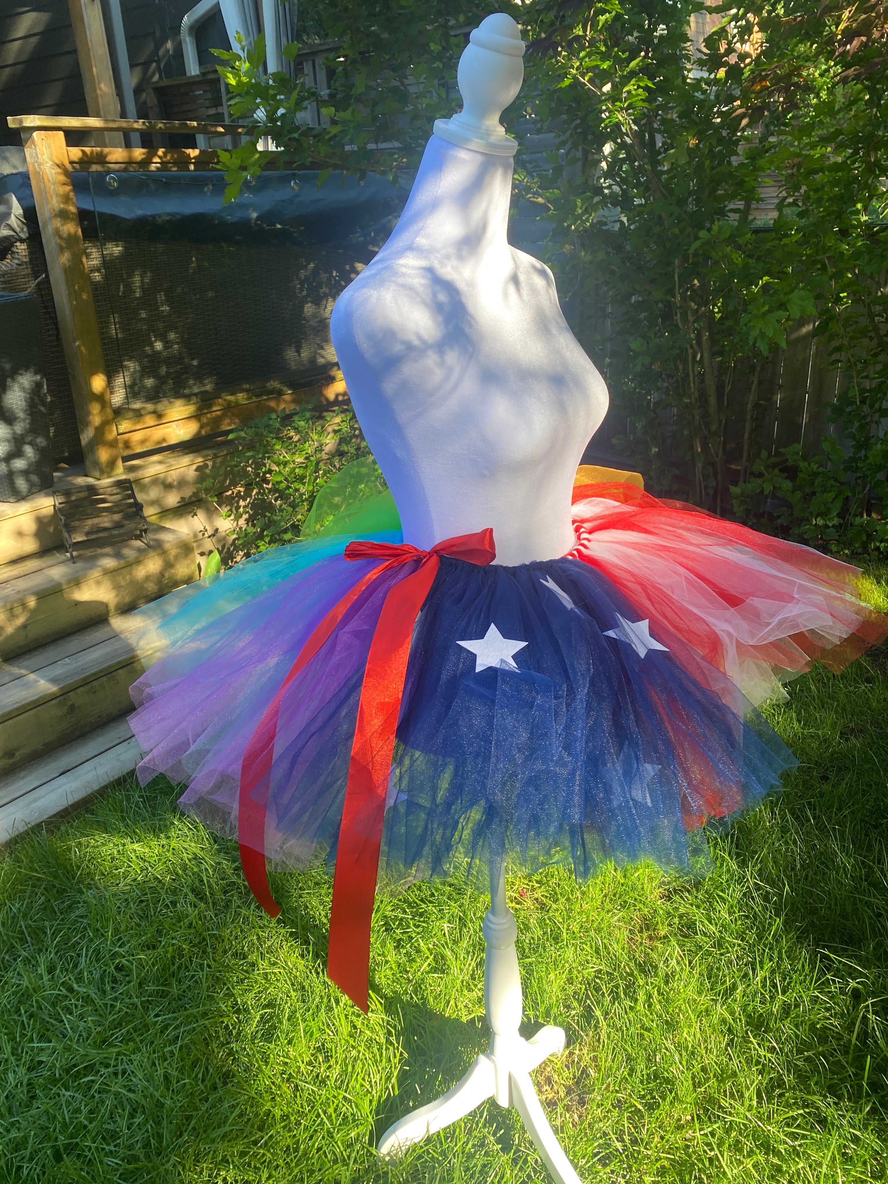 USA Pride Flag Tutu - Adult Handmade Costume