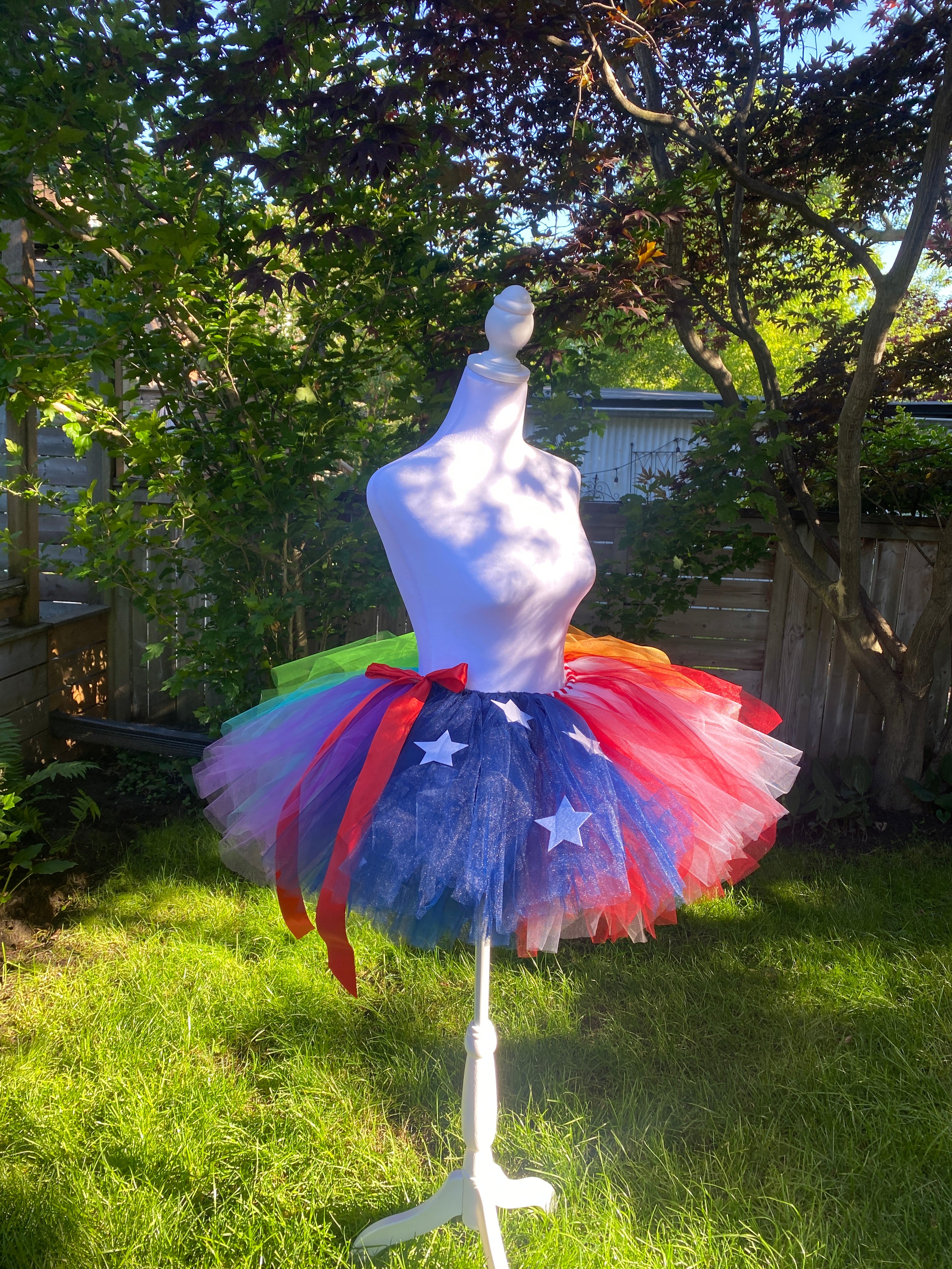 USA Pride Flag Tutu - Adult Handmade Costume