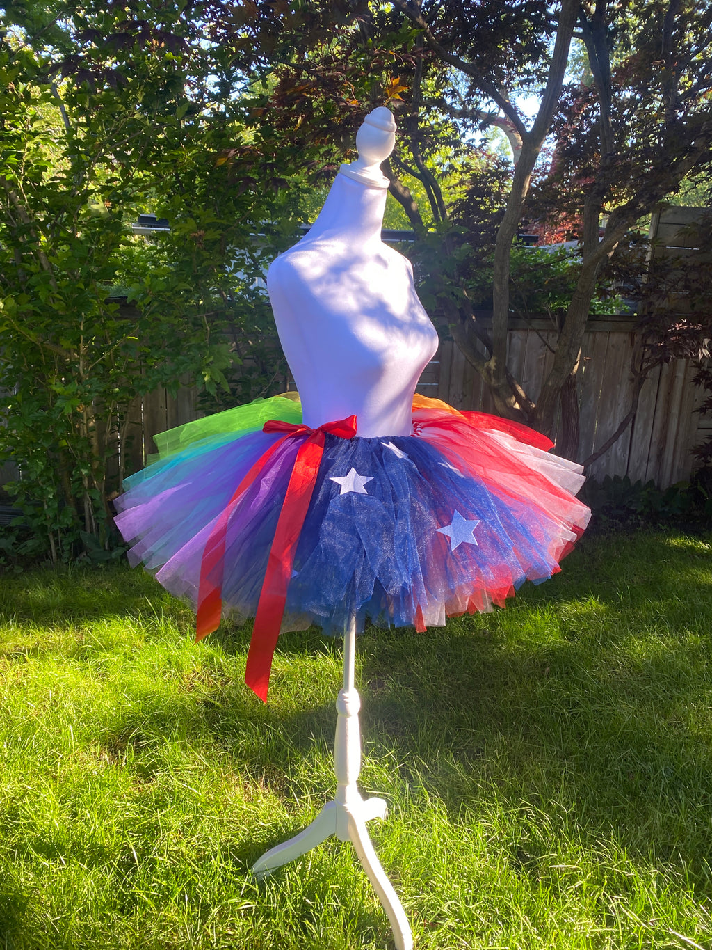 USA Pride Flag Tutu - Adult Handmade Costume