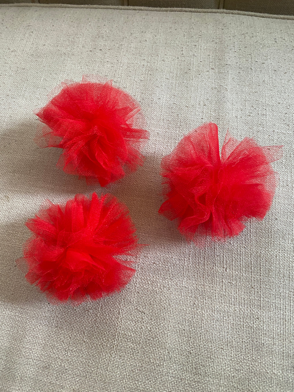 Pennywise Clown Tutu – Grey Tulle with Removable Red Pom Poms