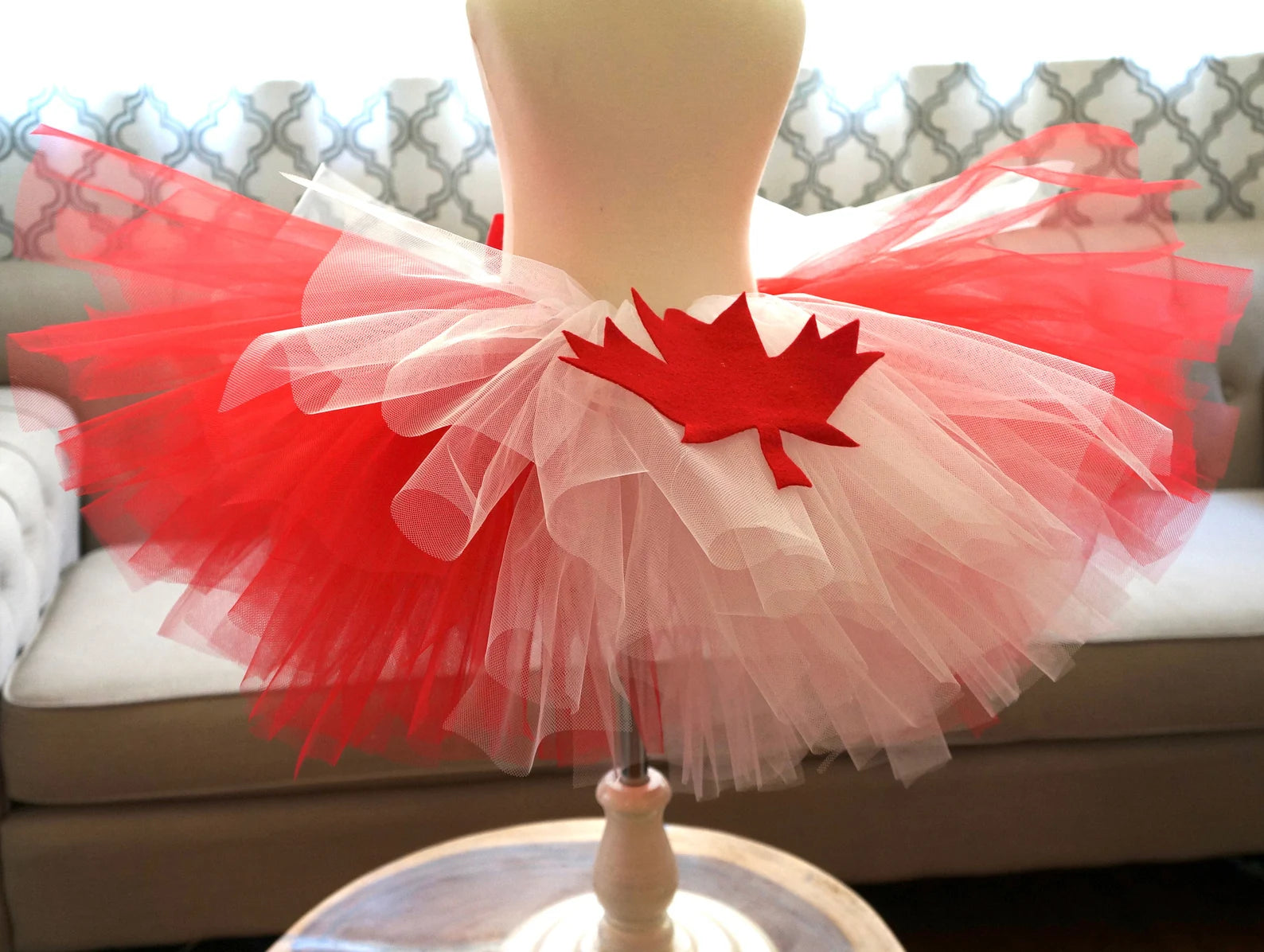 Kid's Canadian Flag Tutu