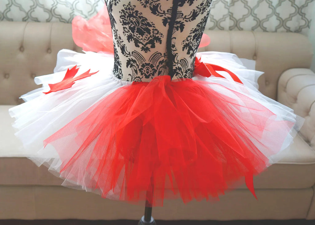 Canada Flag Tutu - Adult Handmade Costume