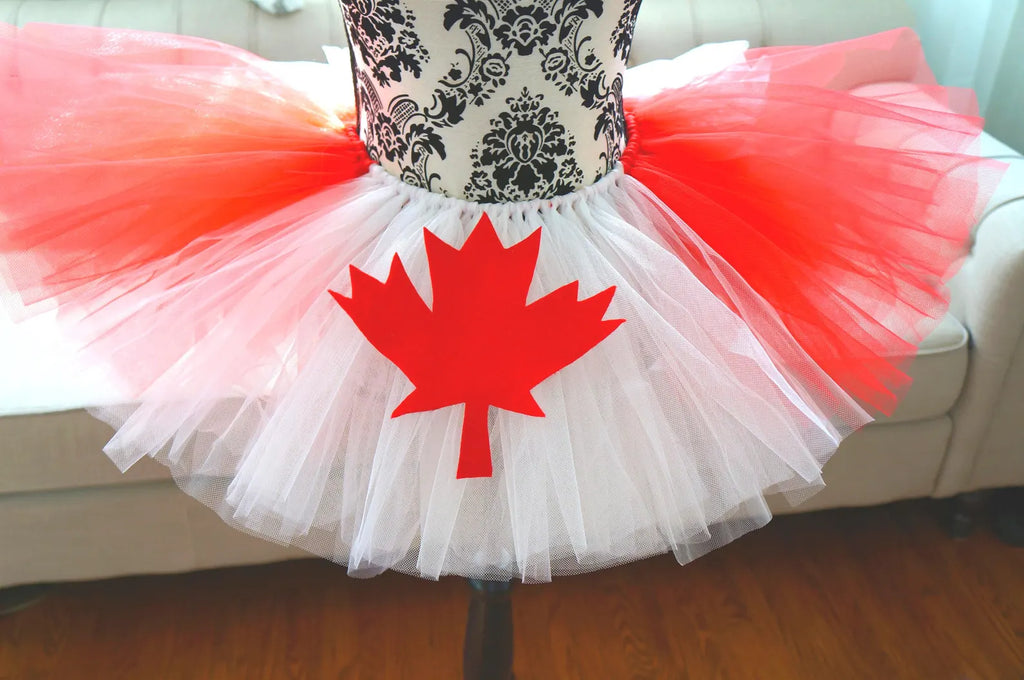 Canada Flag Tutu - Adult Handmade Costume