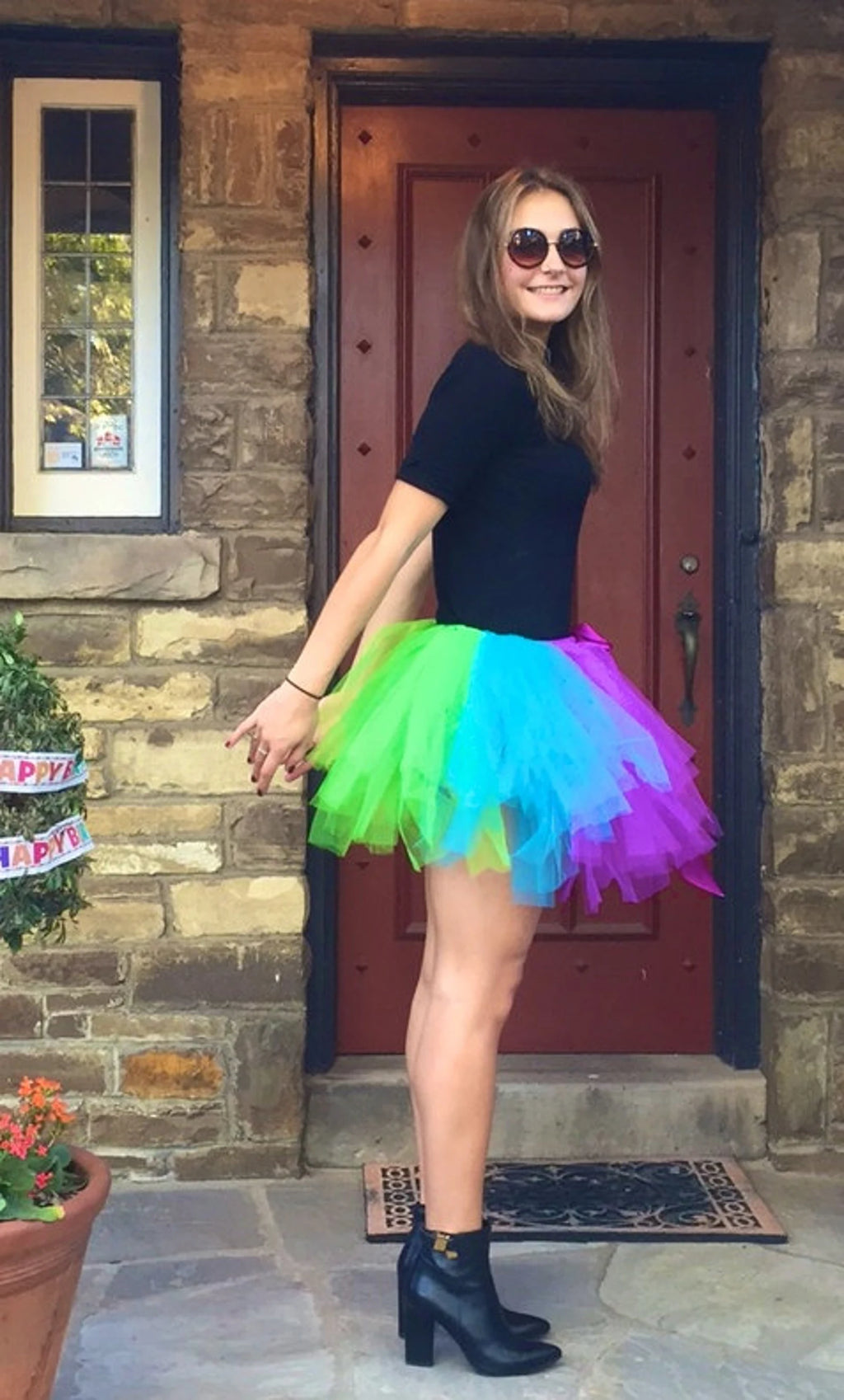 Adult Rainbow Tutu — Handmade & Super Full