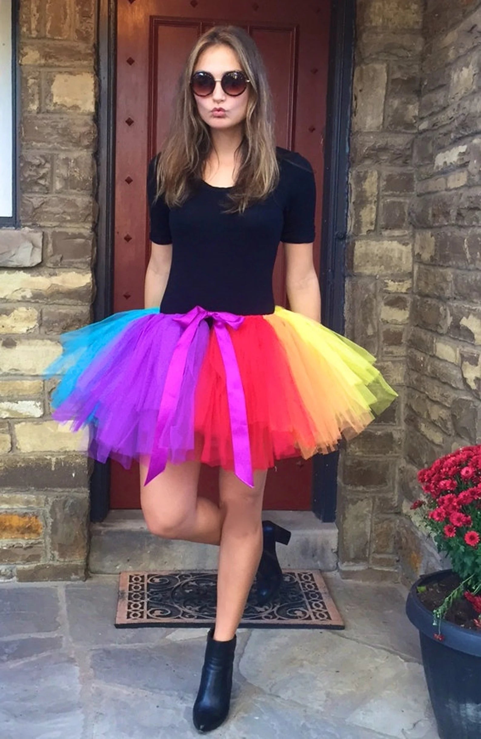 Adult Rainbow Tutu — Handmade & Super Full