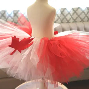 Kid's Canadian Flag Tutu