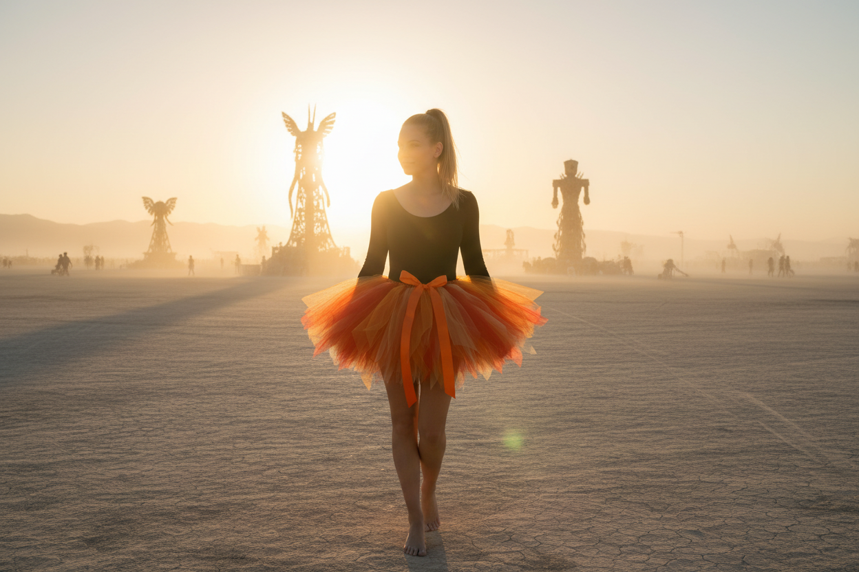 Tutu at Burning Man